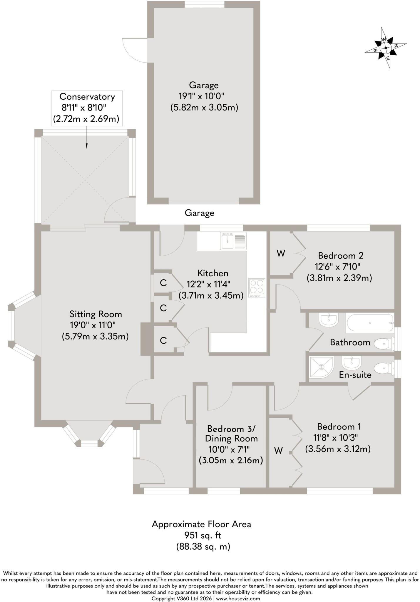 Peaceful Home in Hunstanton floorplan