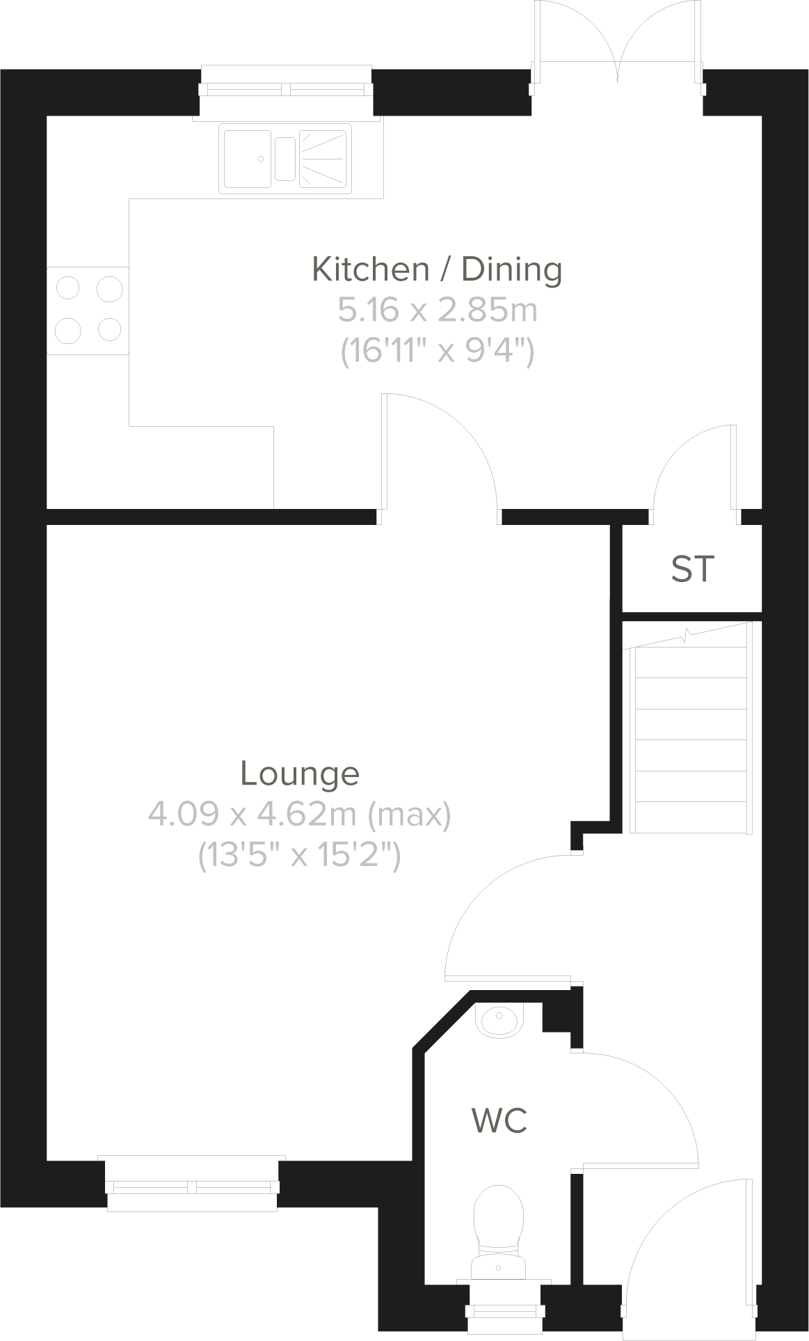 The Wisp,
Edinburgh,
EH16 4SG floorplan