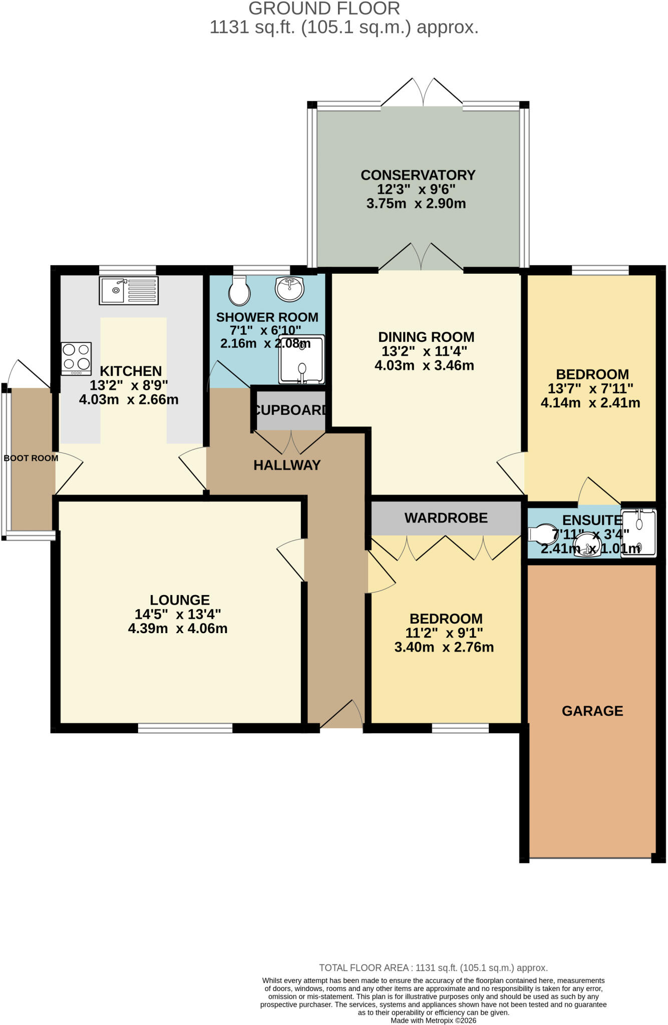 Elmfields Gate, Winslow floorplan