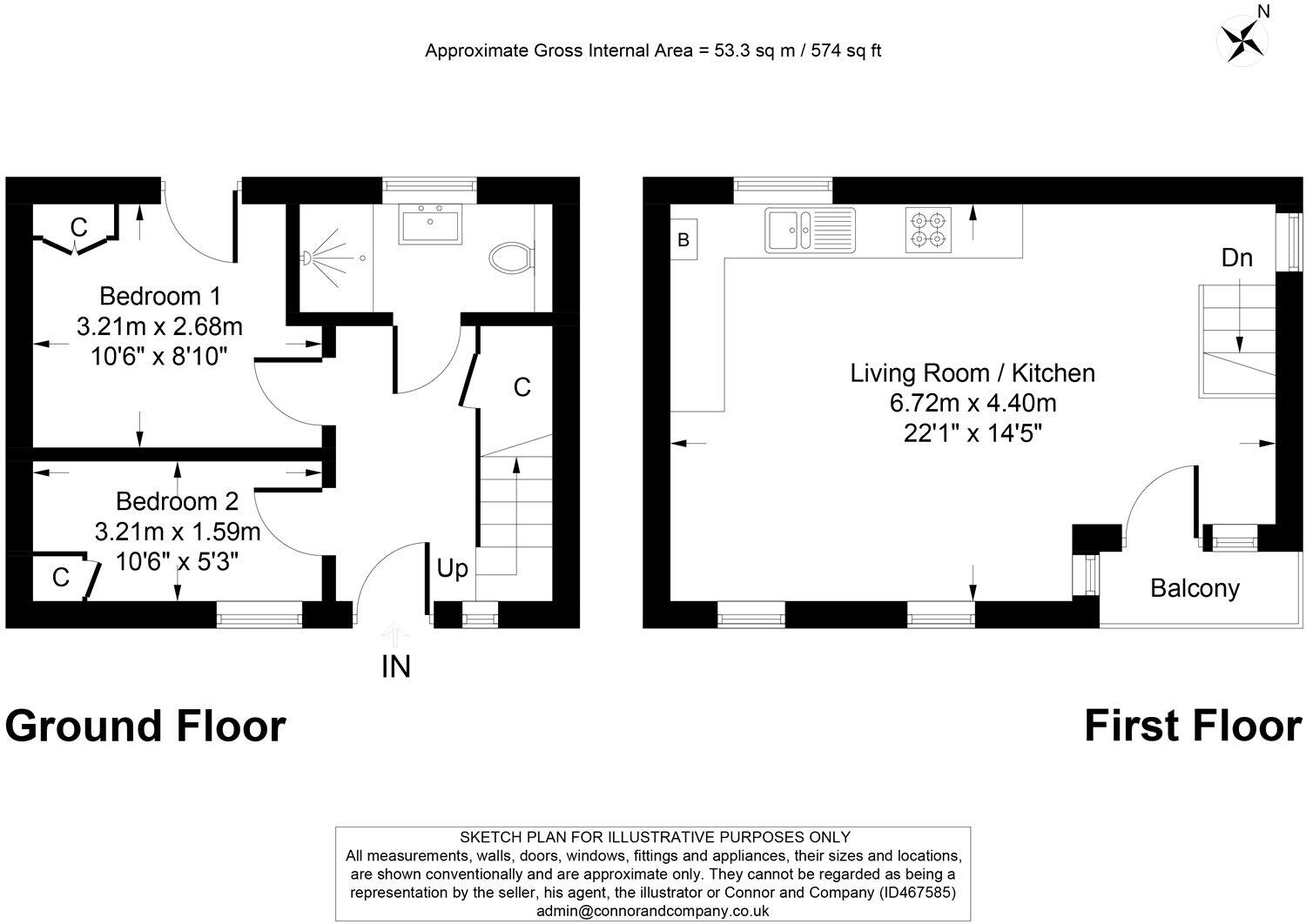 Pittville Mews, Cheltenham, Gloucestershire, GL52 floorplan