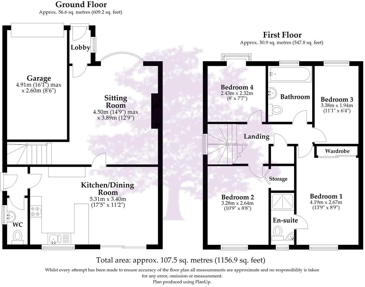 Sold in 24hrs similar property required around Fallodon Way, Henleaze floorplan