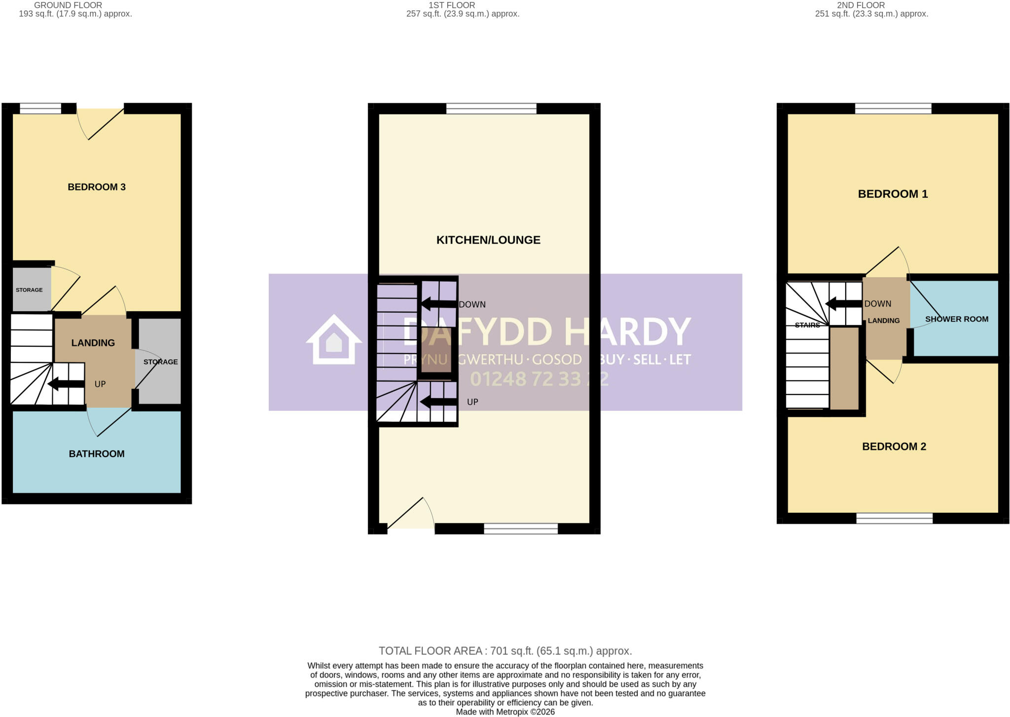 Tan Y Wal, Old Colwyn, Colwyn Bay, Conwy, LL29 floorplan