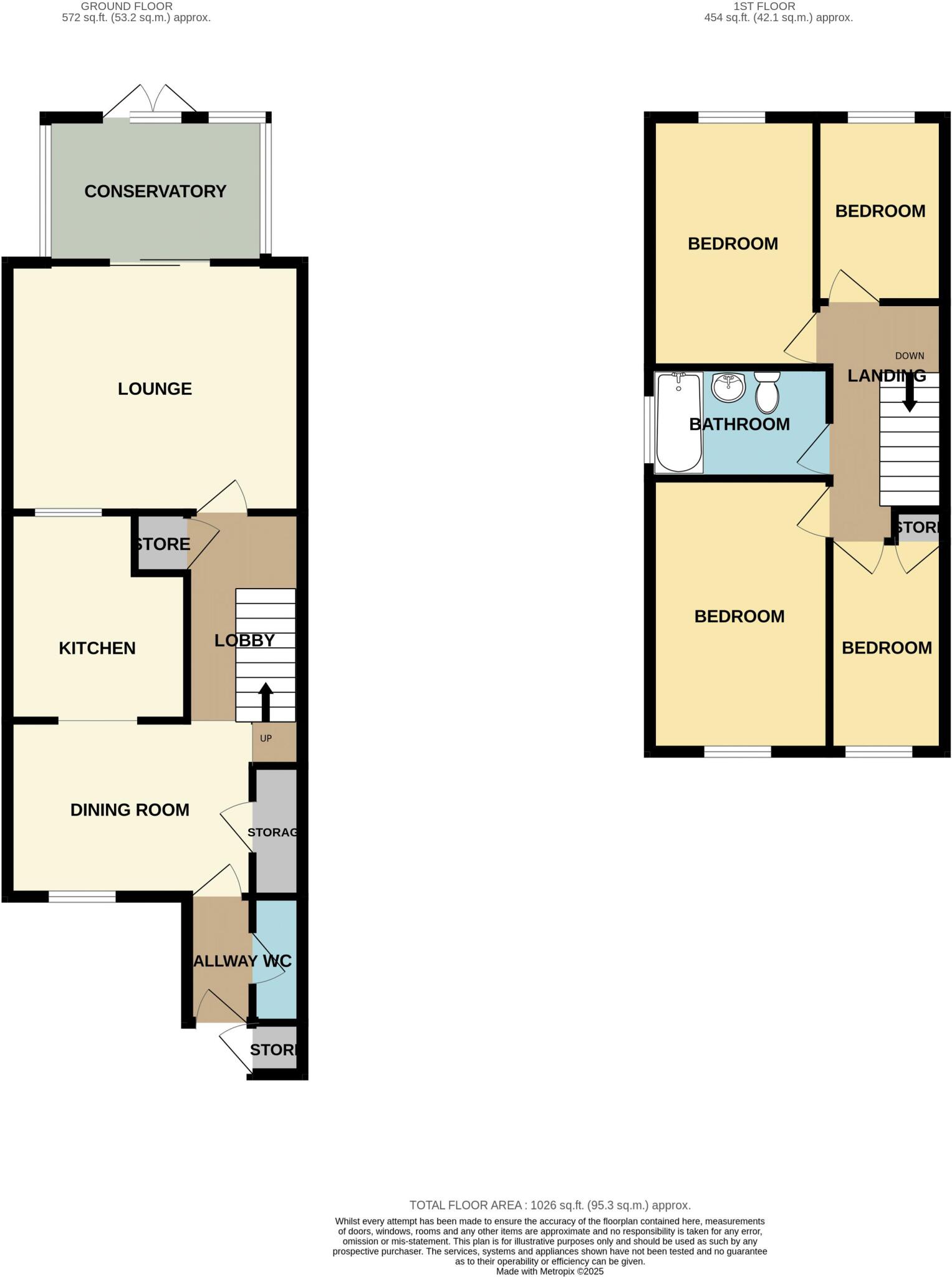 Sunfield, Romiley floorplan