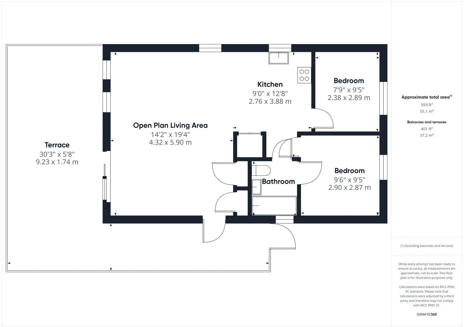 92, Sandhills, Mudeford, Christchurch, Dorset, BH23 floorplan