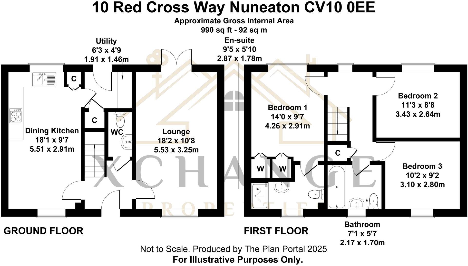 Red Cross Way, Nuneaton, CV10 floorplan
