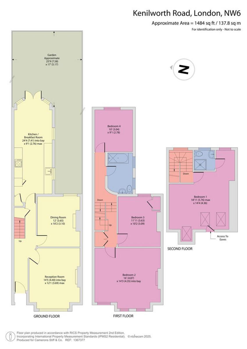 Kenilworth Road, London, NW6 floorplan