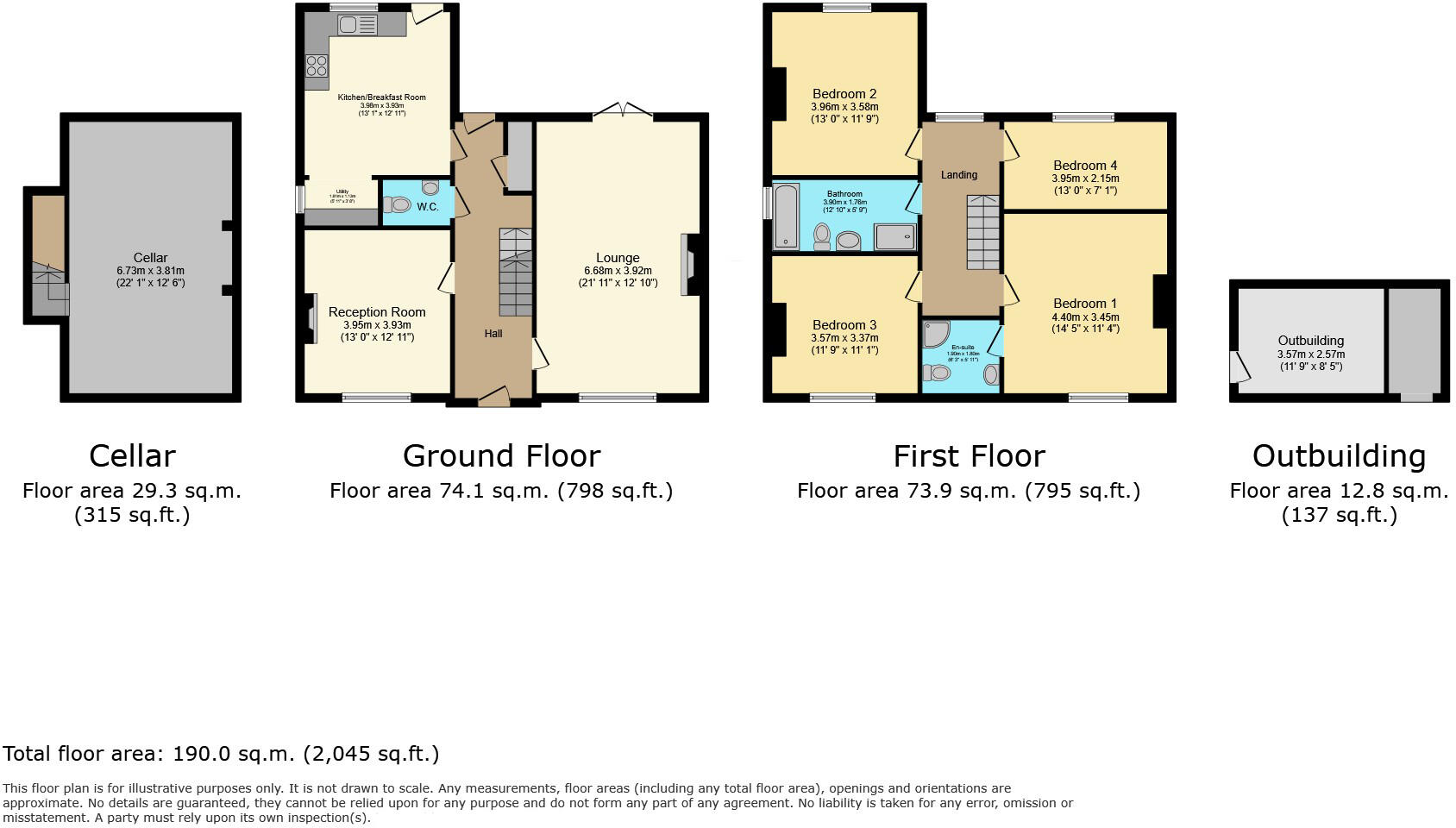 Wellington Road, Edgbaston floorplan
