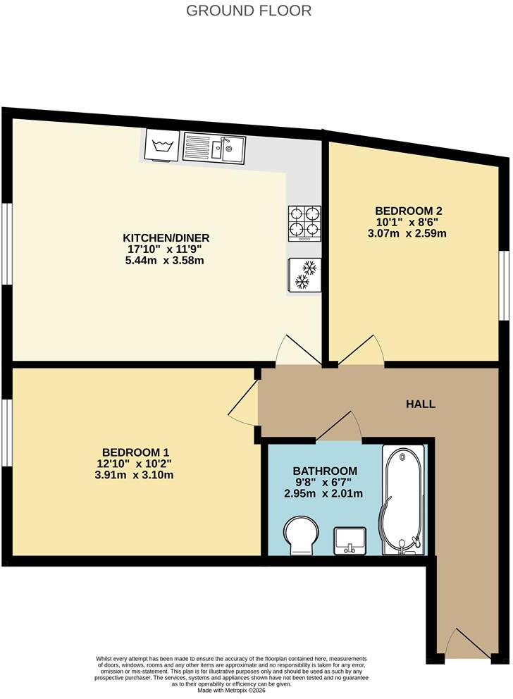 Taunton Road, Bridgwater floorplan