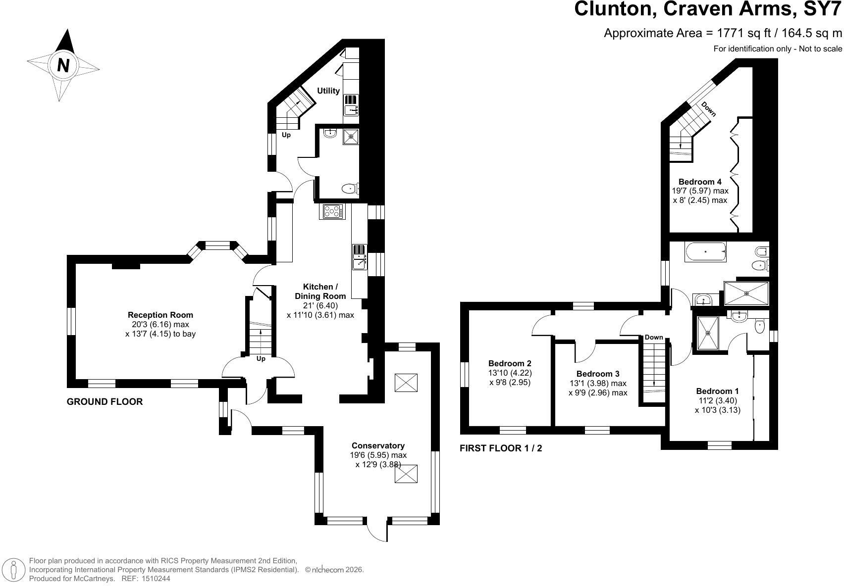 22, Clunton, Craven Arms, Shropshire floorplan