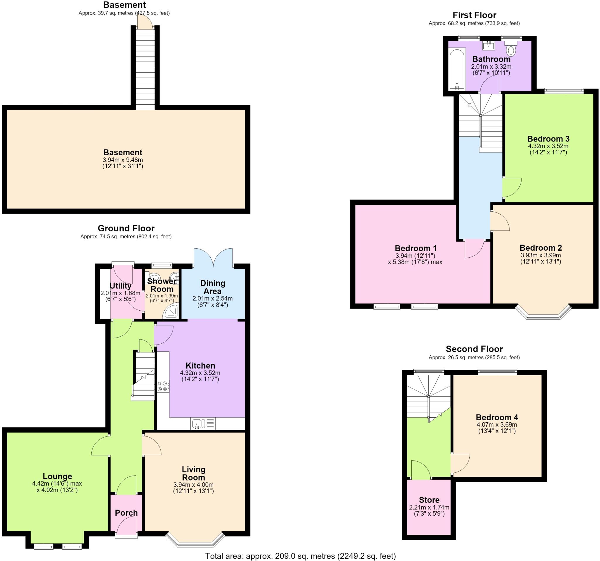 Cecil Road, Seaforth, L21 floorplan