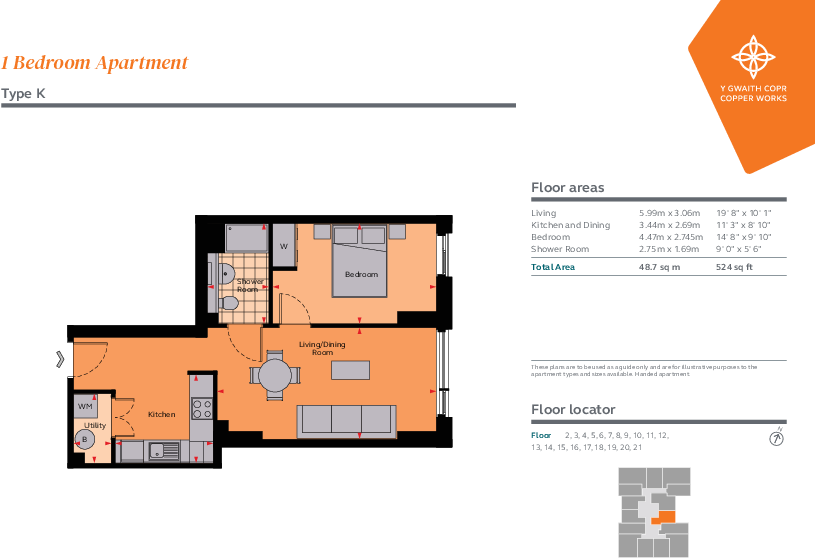 The Copper Works, Cardiff Cardiff CF10 floorplan