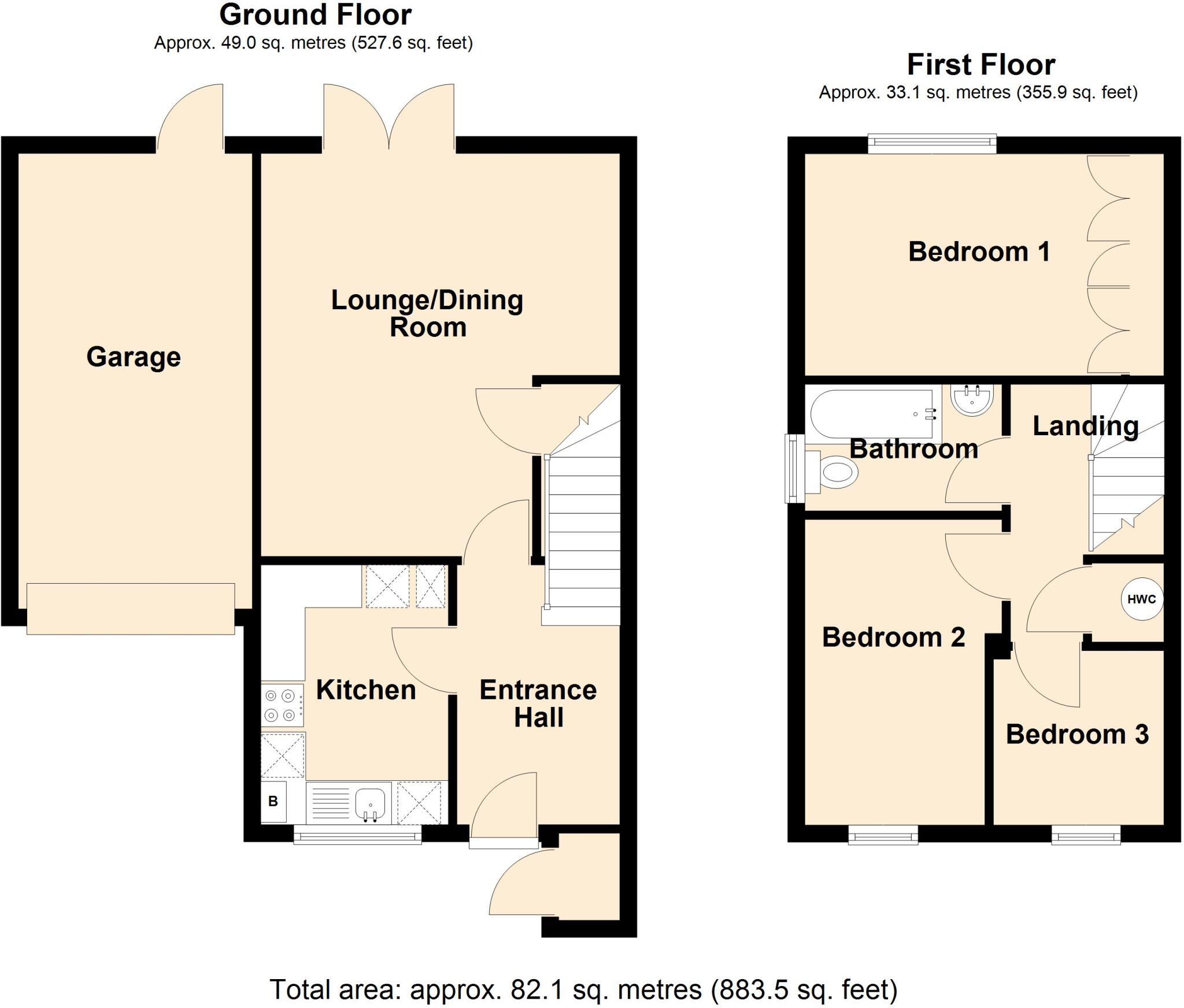 Shrewton Close, Trowbridge floorplan