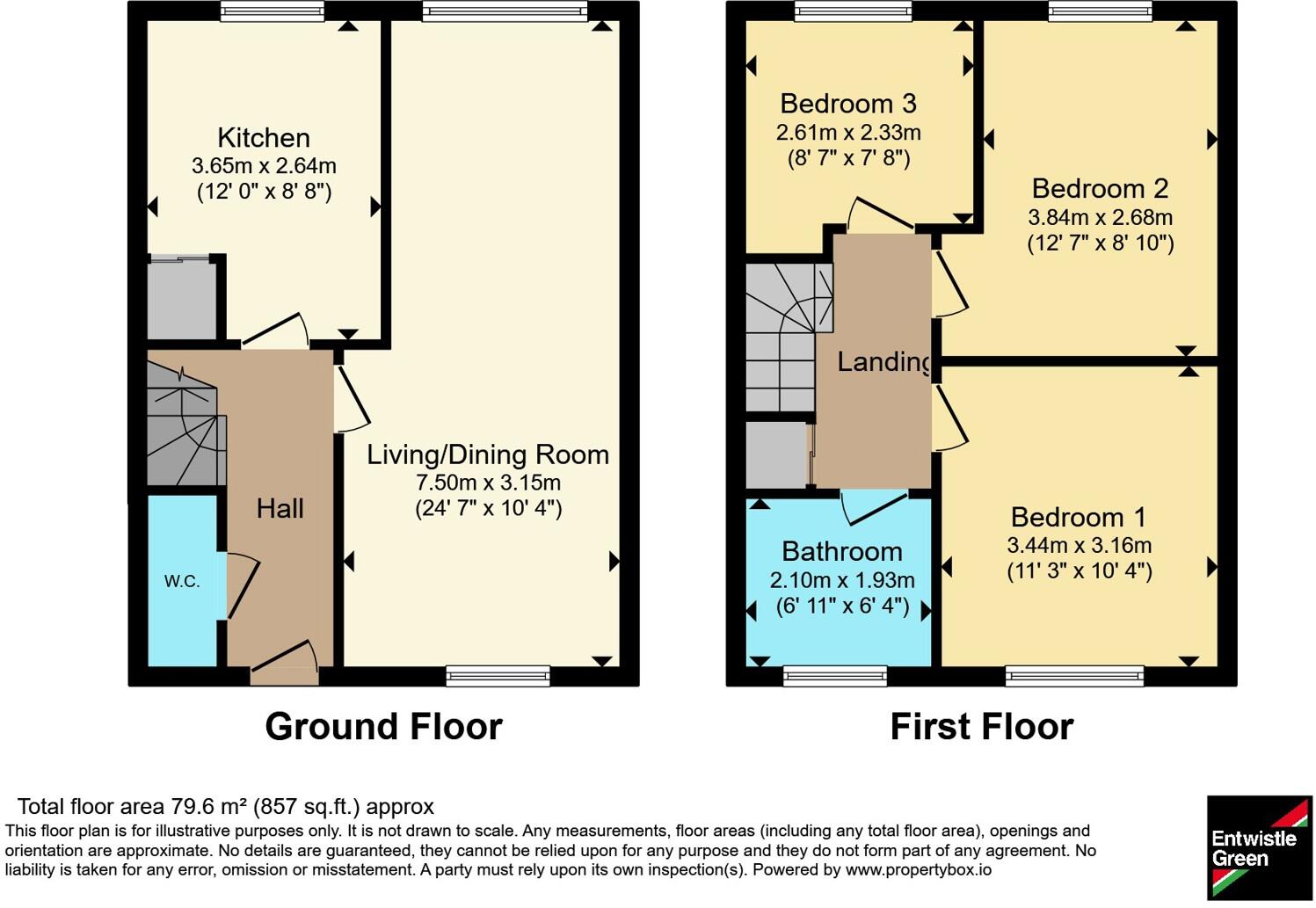 Groveside Park, Burnley, Lancashire, BB12 floorplan