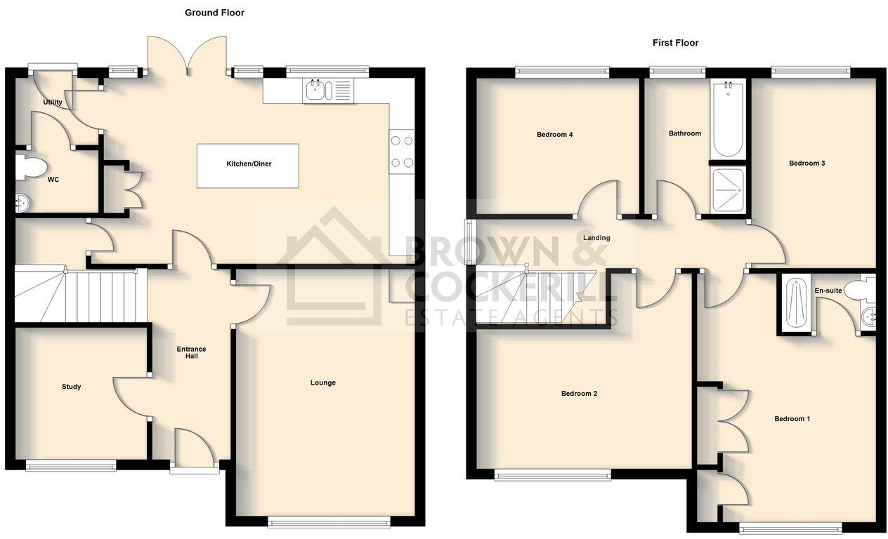 Academy Drive, Rugby, CV21 floorplan