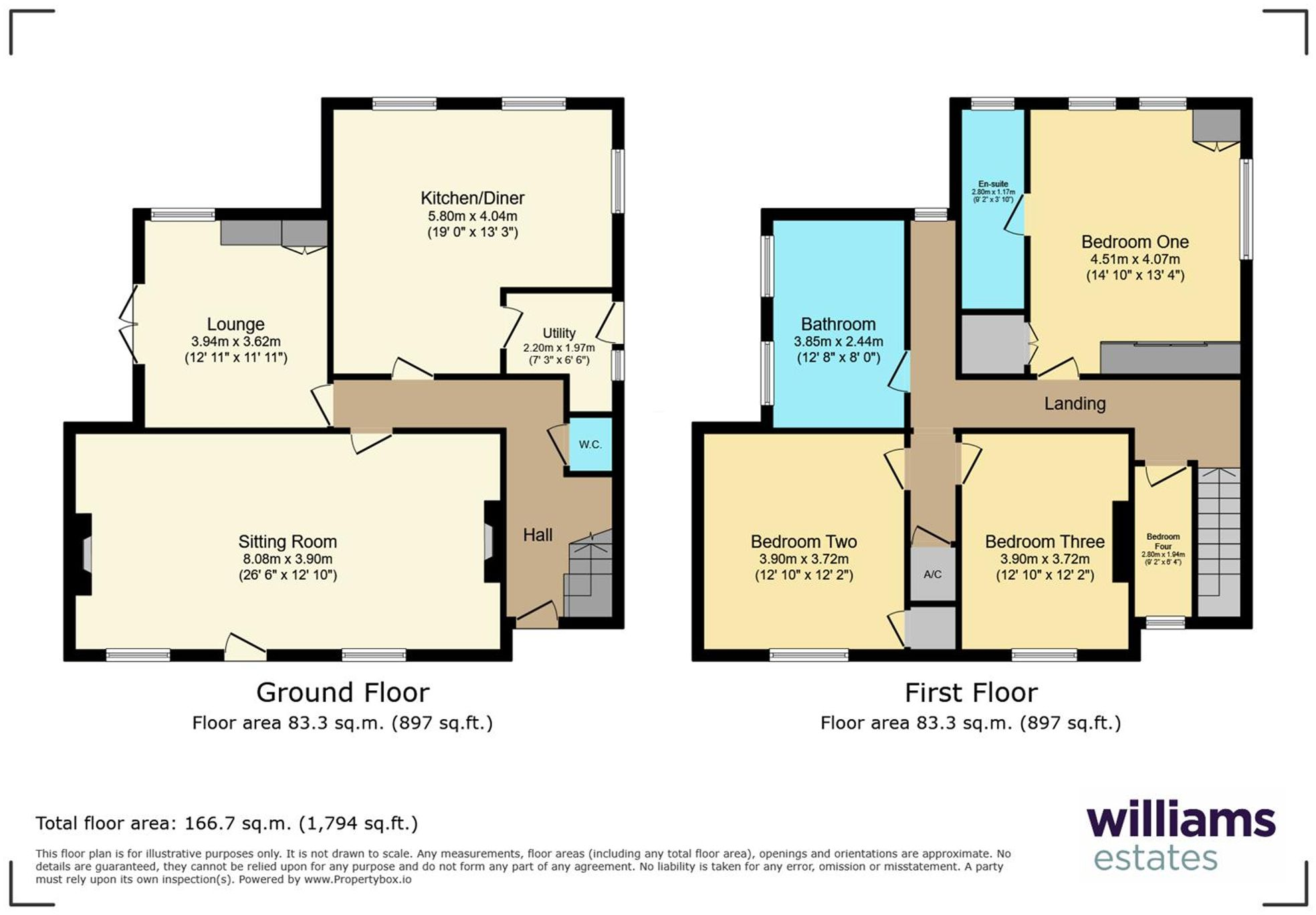 Gwernaffield Road, Gwernaffield, CH7 floorplan