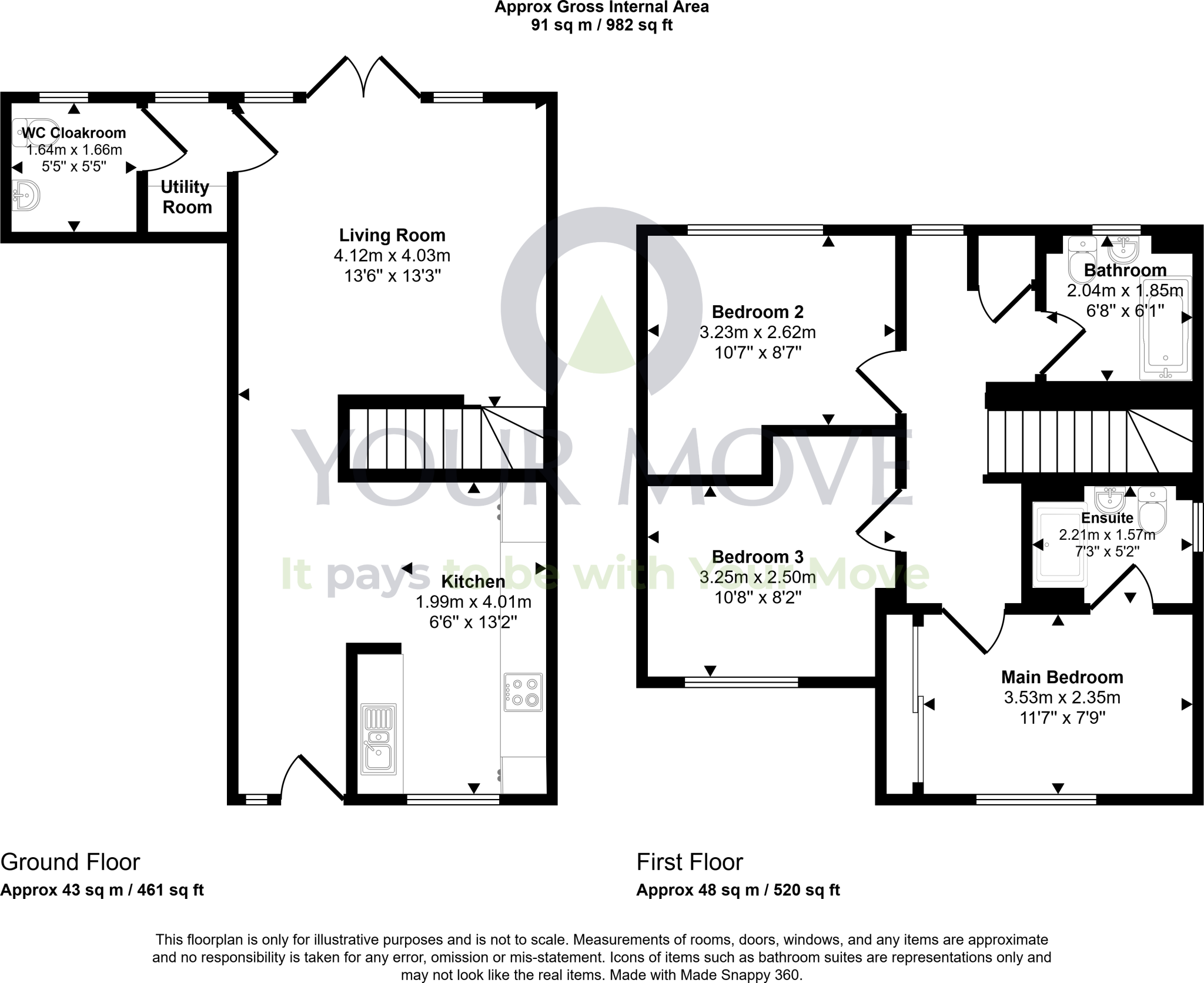 Glenfinnan Wynd, Hamilton, South Lanarkshire, ML3 floorplan