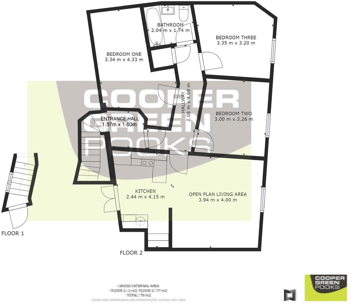 26-27 Princess Street, Shrewsbury floorplan