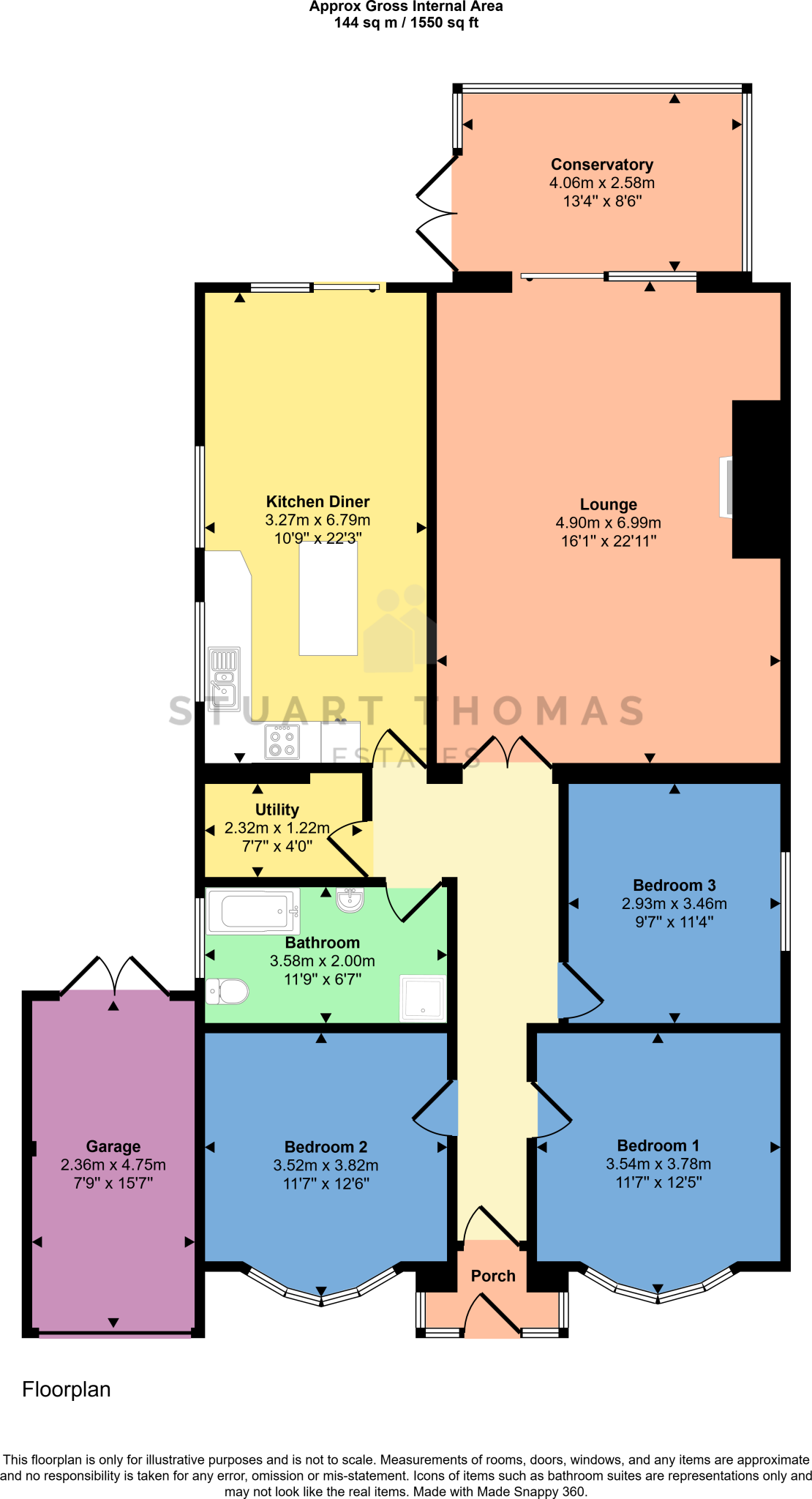 High Road, Benfleet floorplan