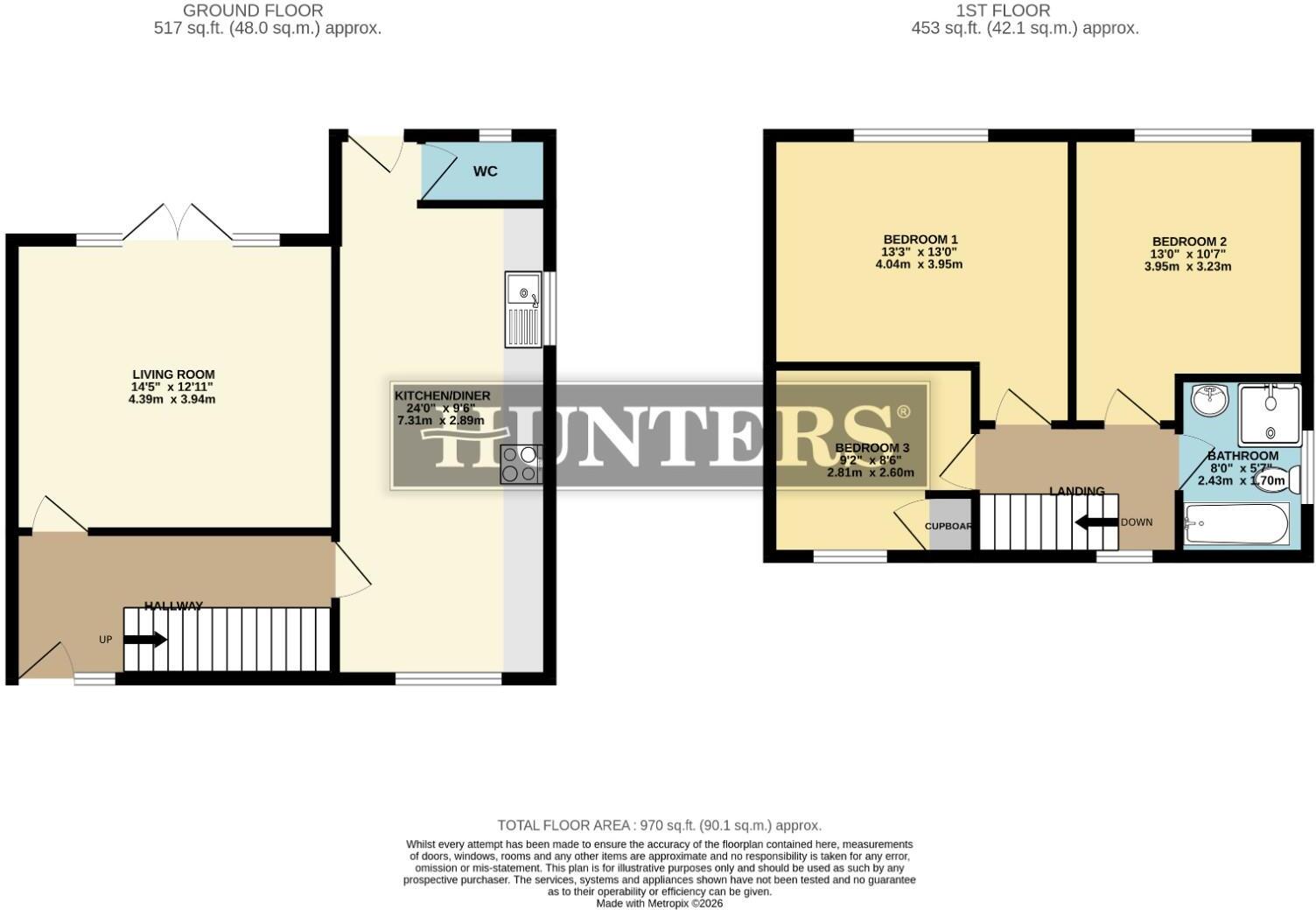 Kings Road, Barnetby floorplan