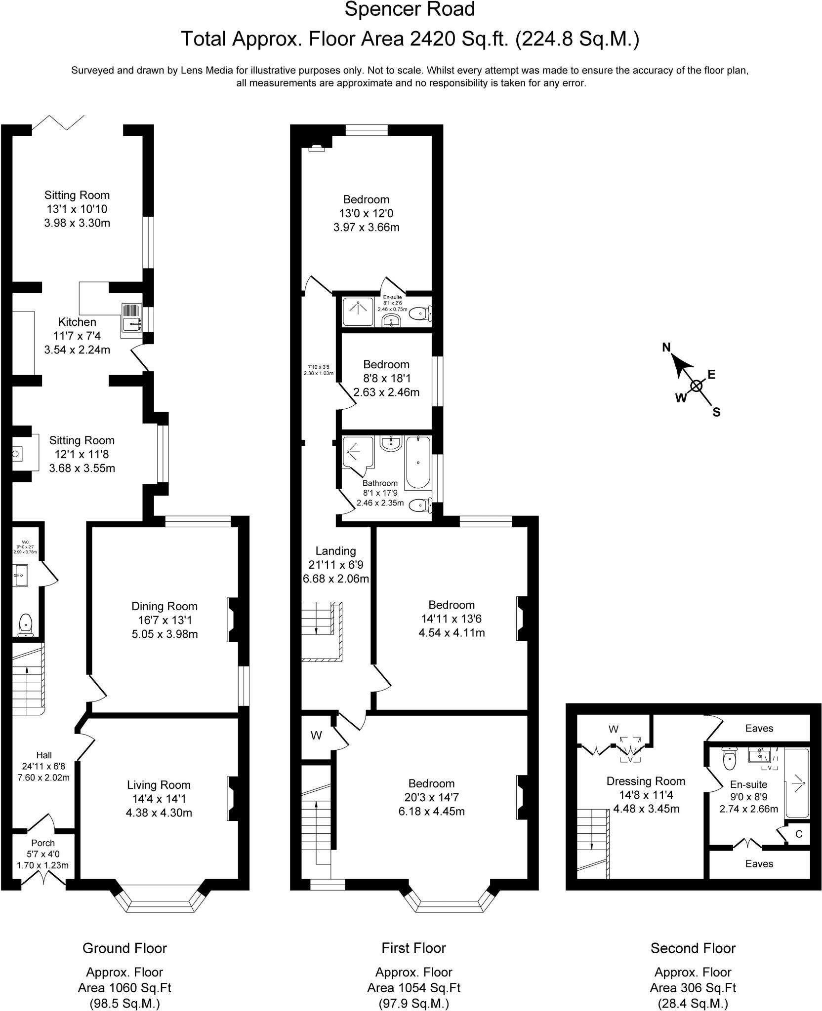 Spencer Road, Whitley, Wigan floorplan