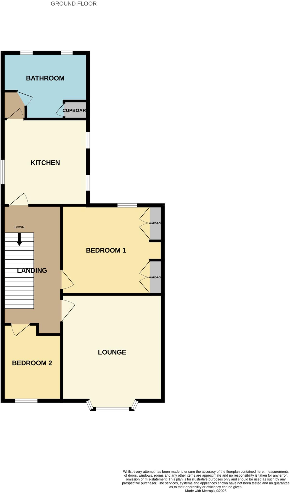 Lumley Avenue, Skegness, PE25 floorplan