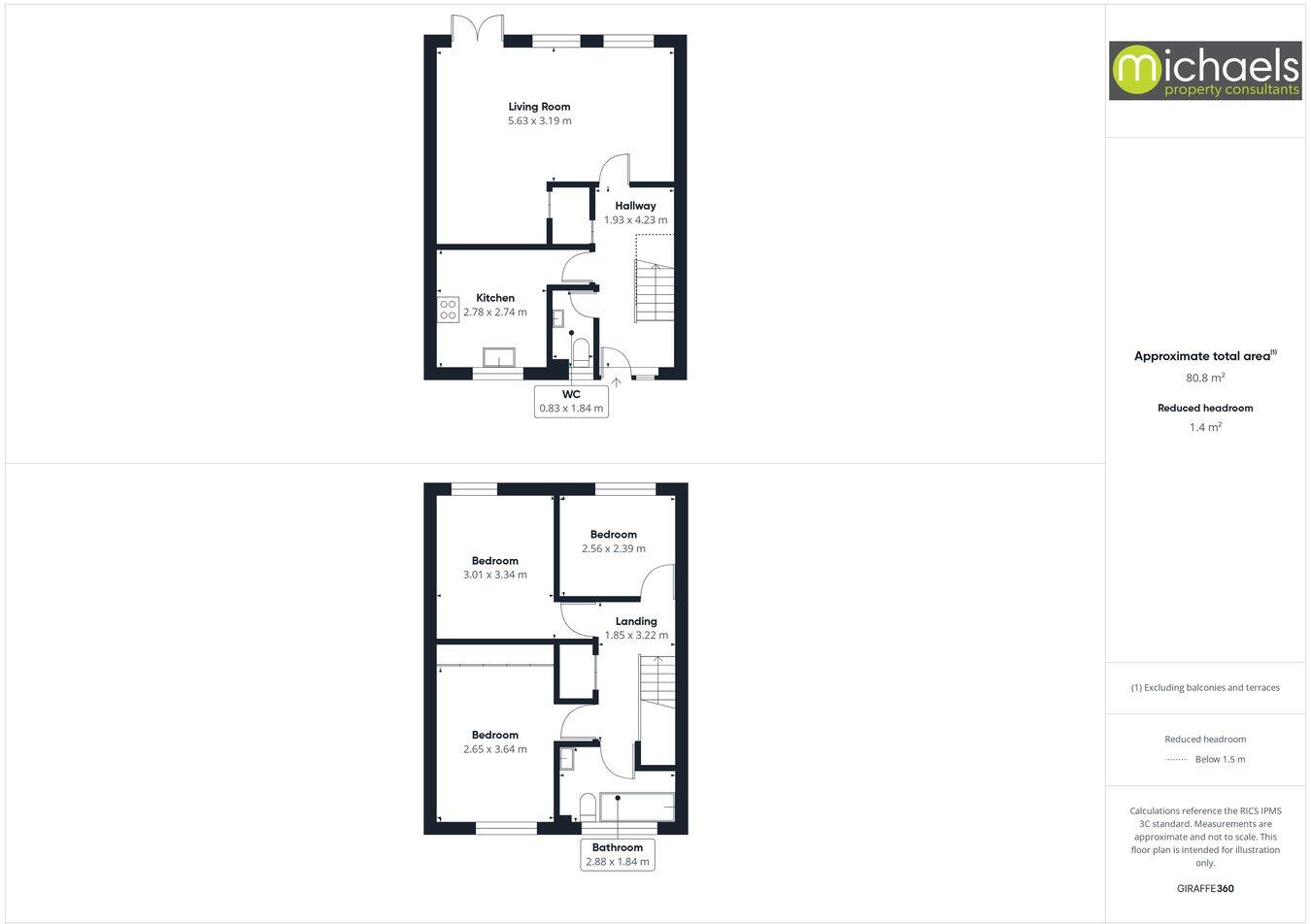 Maple Close, Halstead, CO9 floorplan