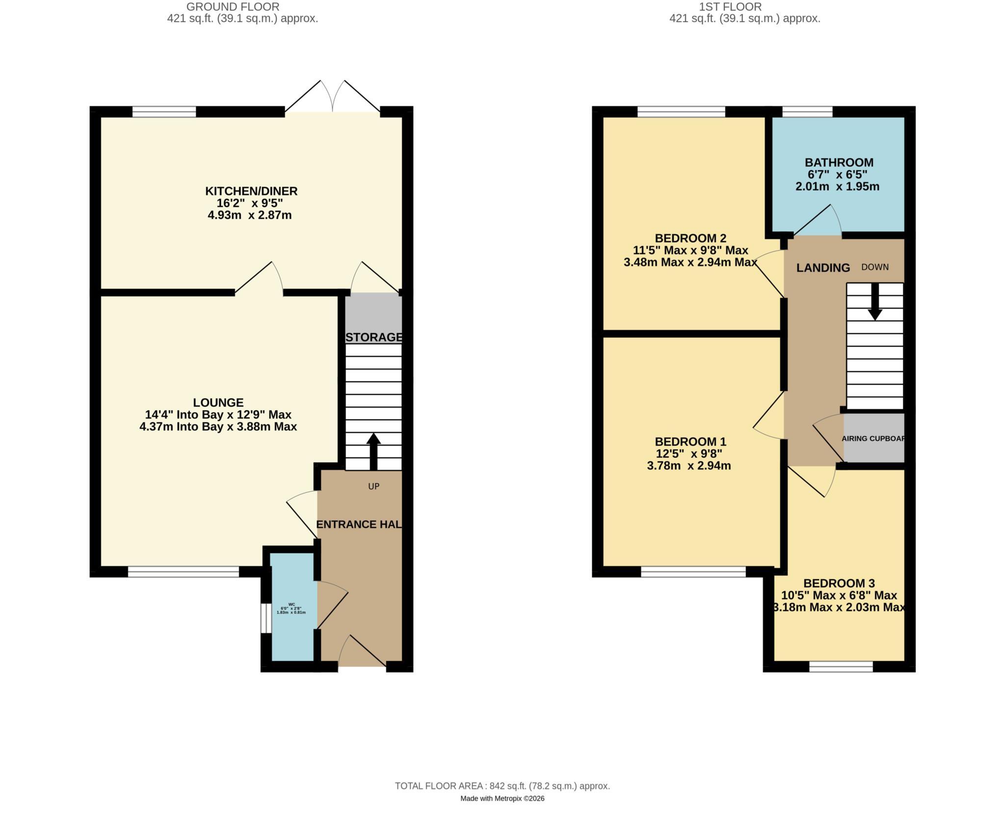 Eastgate Close, Lytham St Annes, FY8 2SL floorplan