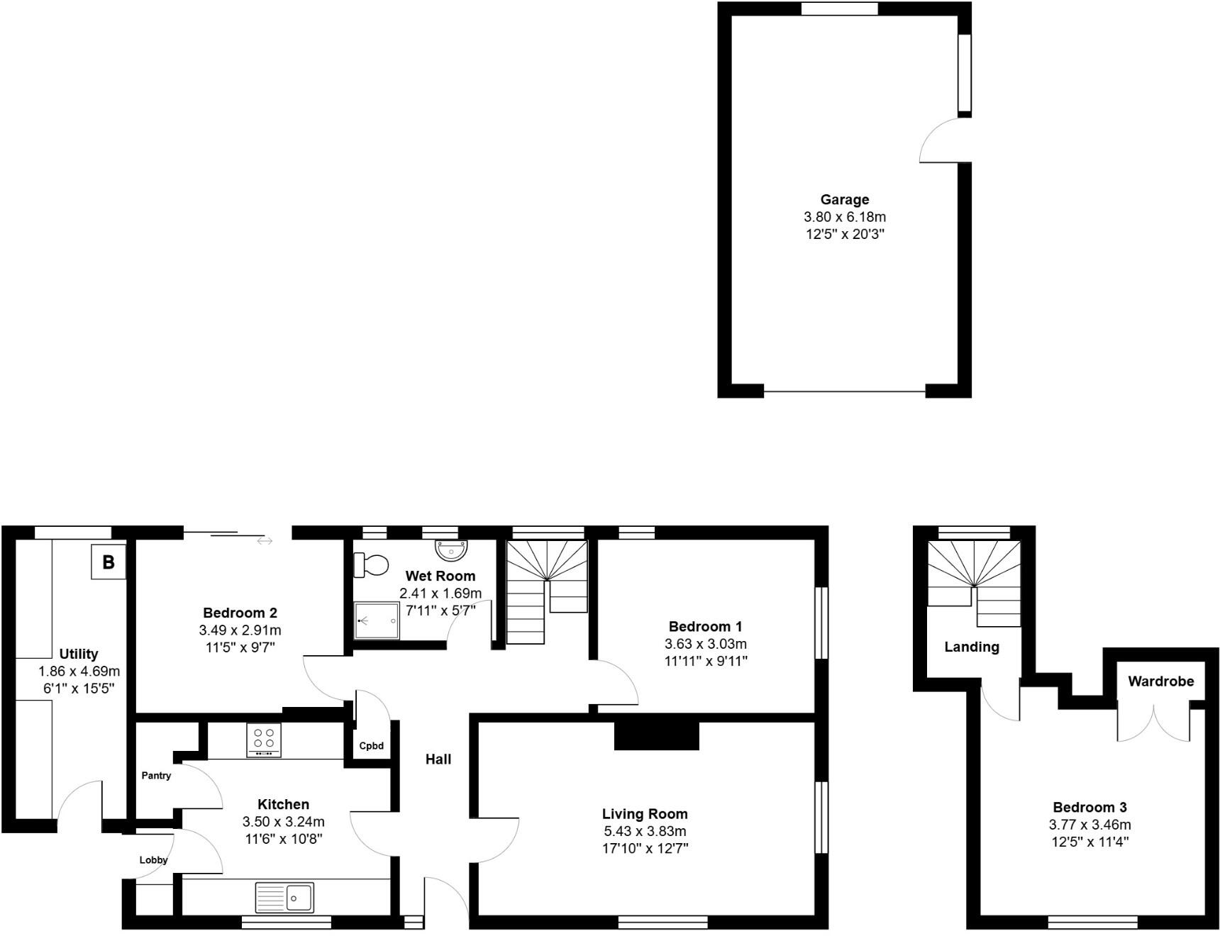 Woolavington Hill, Woolavington, Bridgwater, TA7 floorplan