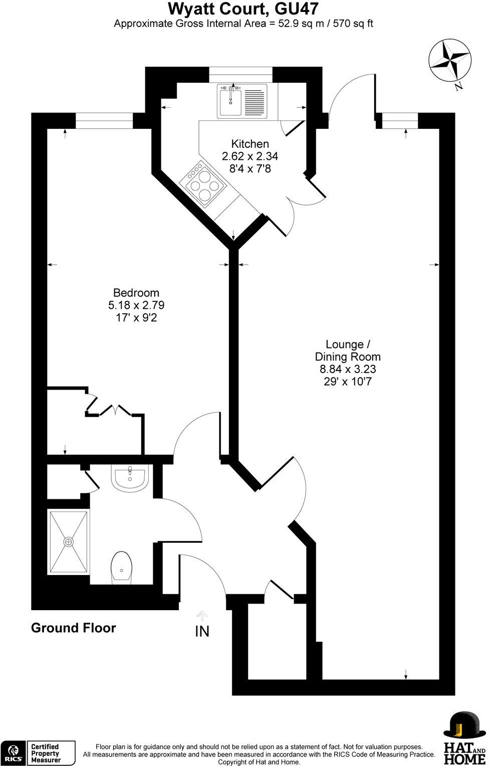 Yorktown Road, College Town, Sandhurst, Berkshire, GU47 floorplan