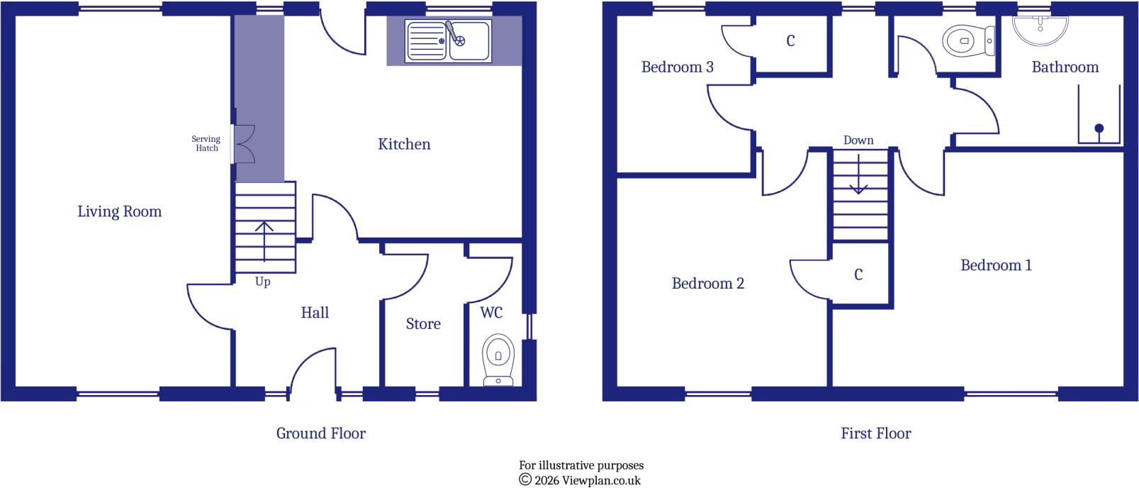 Castle Avenue, Penarth floorplan