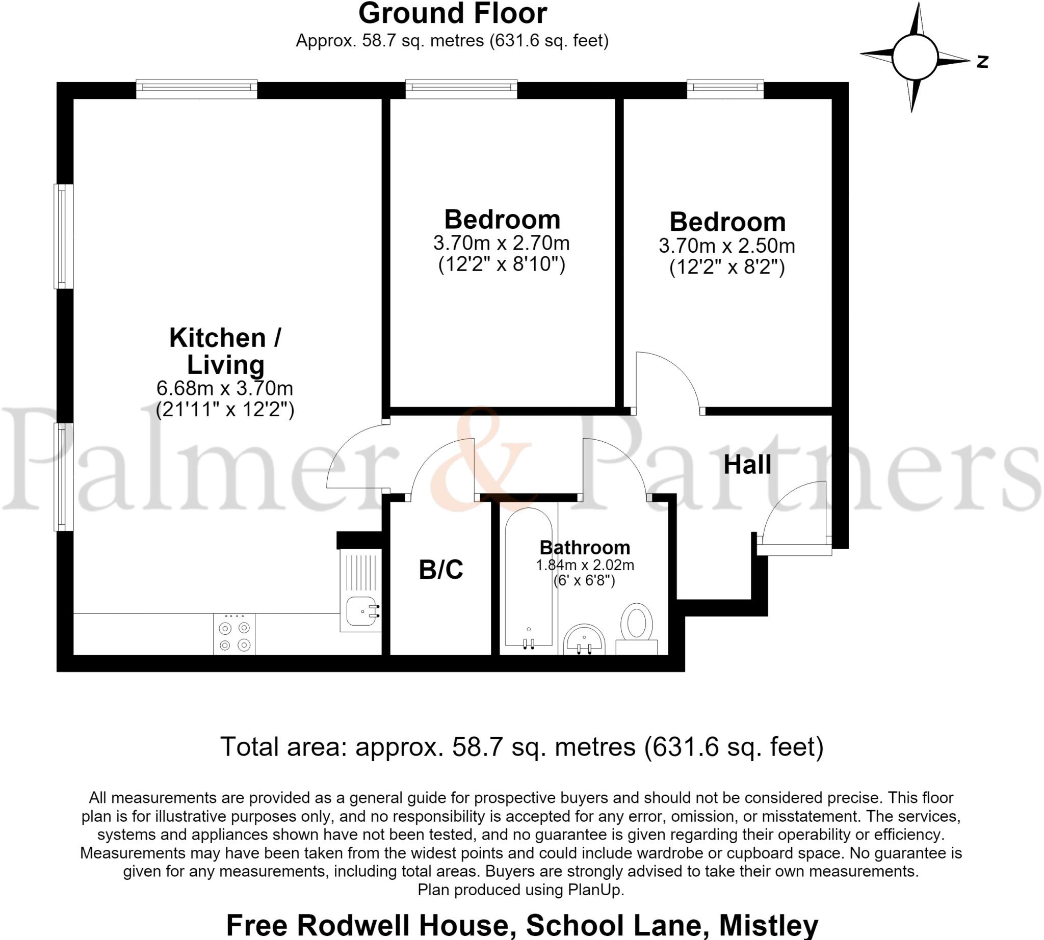School Lane, Mistley, Manningtree, Essex, CO11 floorplan