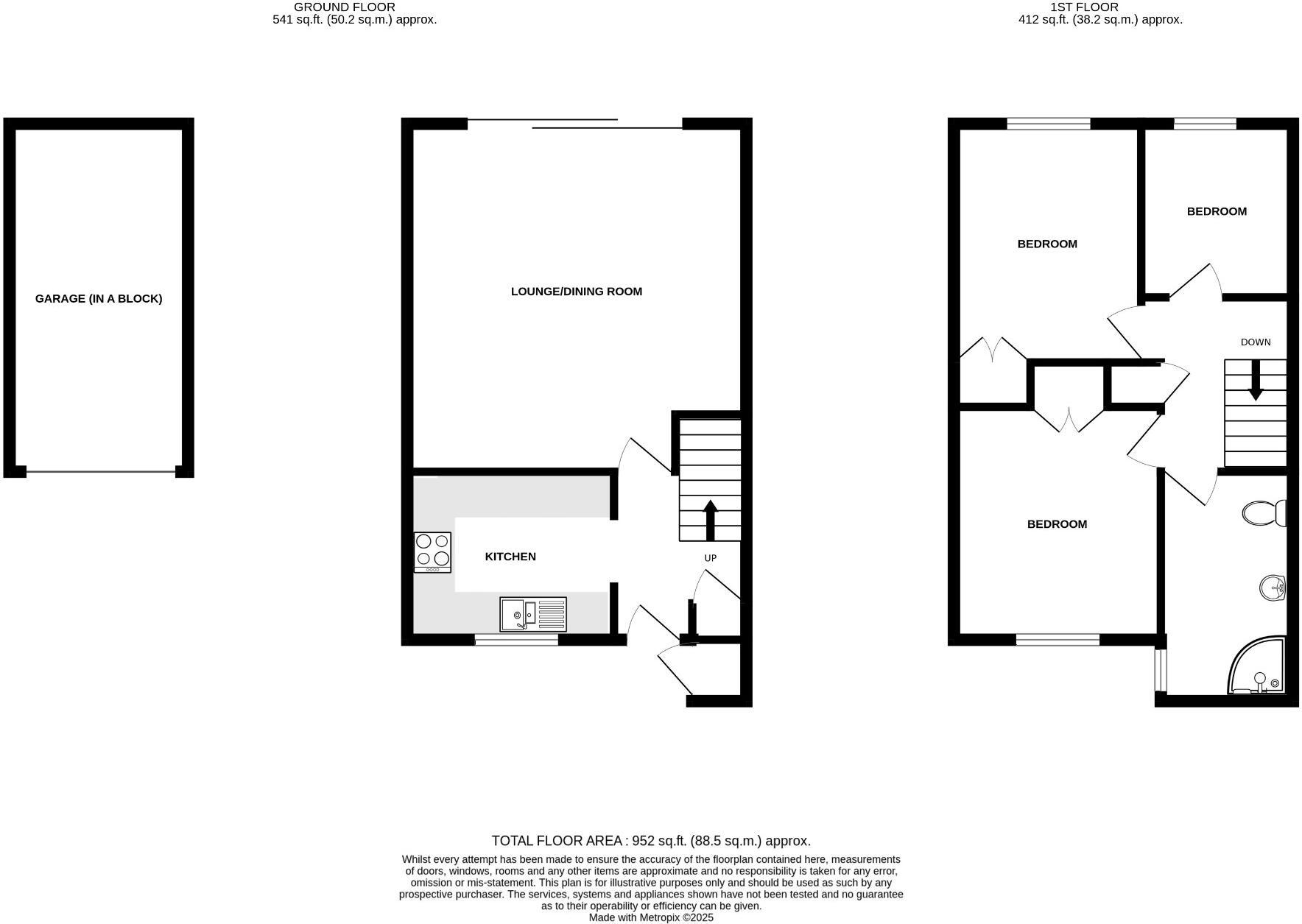 Sutherland Close, Whitehill, Hampshire, GU35 floorplan