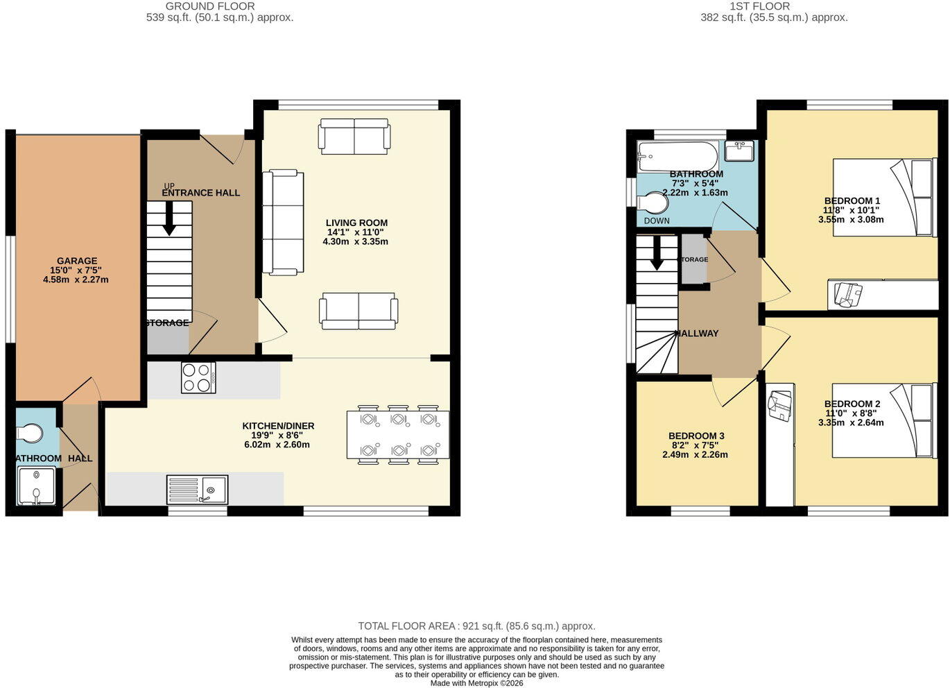 Hartington Road, Heald Green, Cheadle, SK8 3BN floorplan