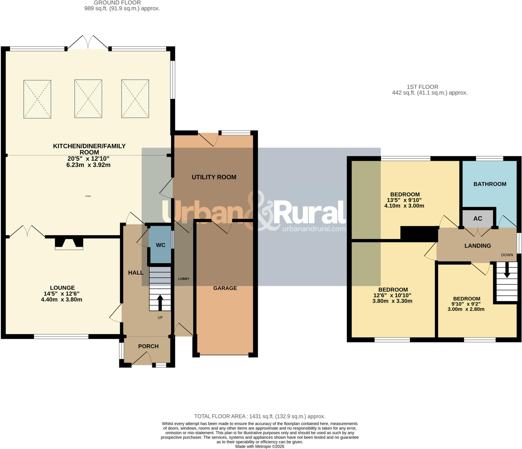 Manor Road, Toddington, Bedfordshire, LU5 floorplan