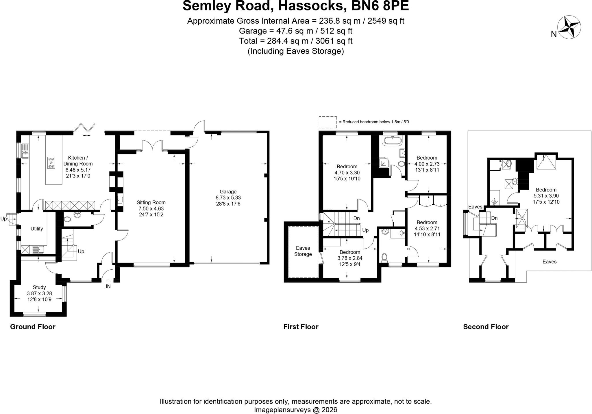 Semley Road, Hassocks floorplan