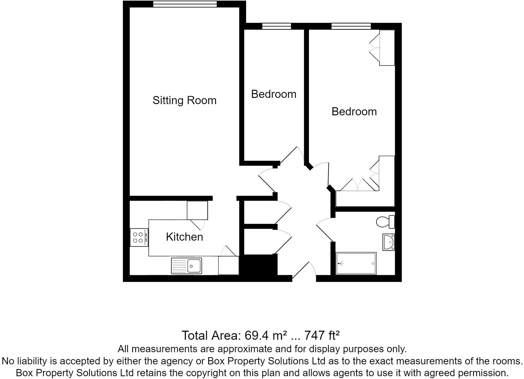 Cunliffe Road, Ilkley, West Yorkshire, LS29 floorplan