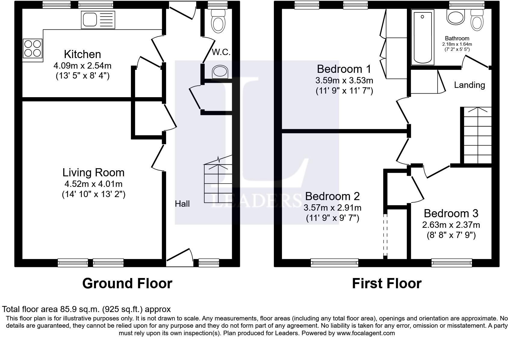Stanley Wooster Way, CO4 floorplan