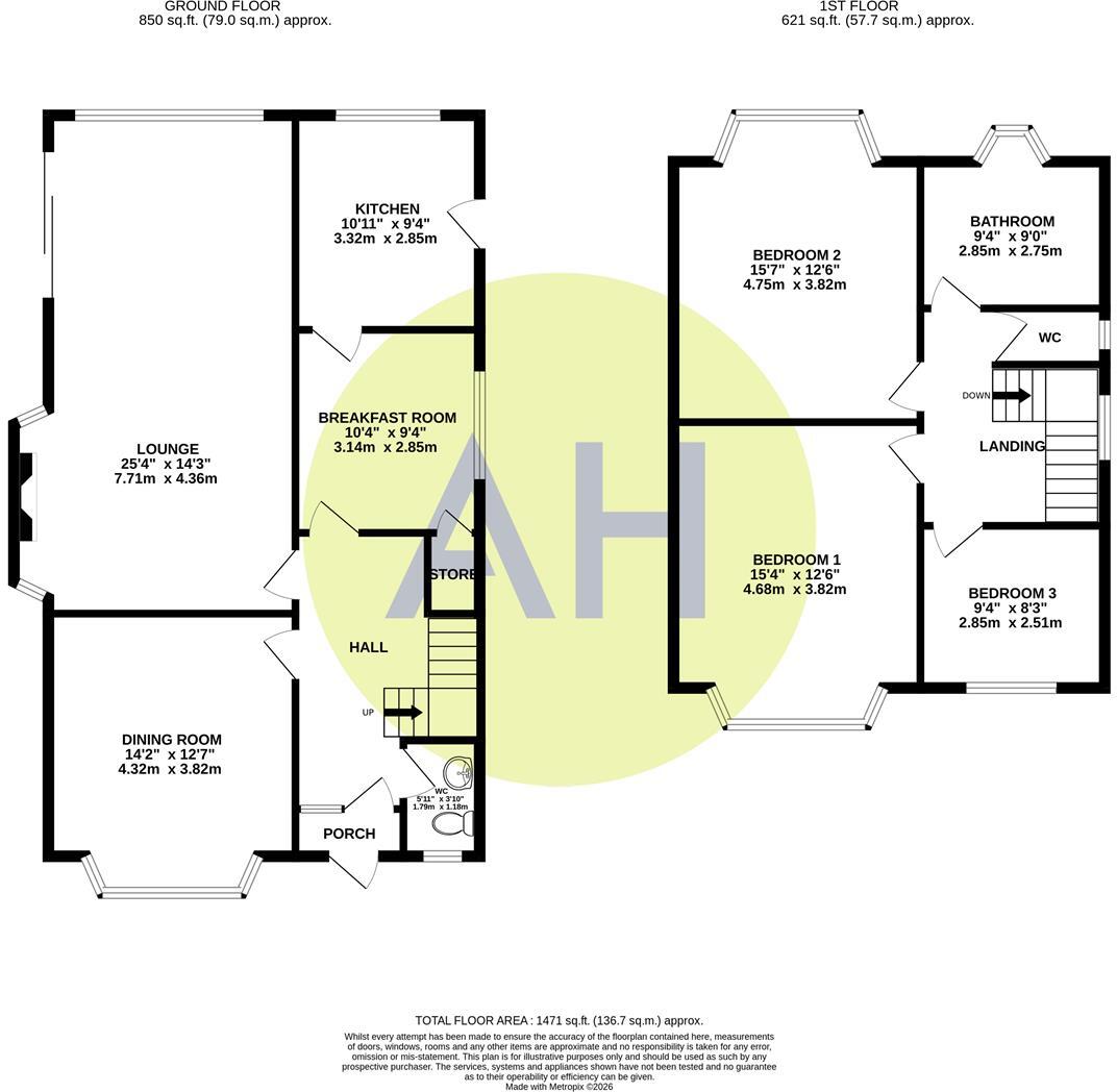 Selsey Avenue, Sale floorplan