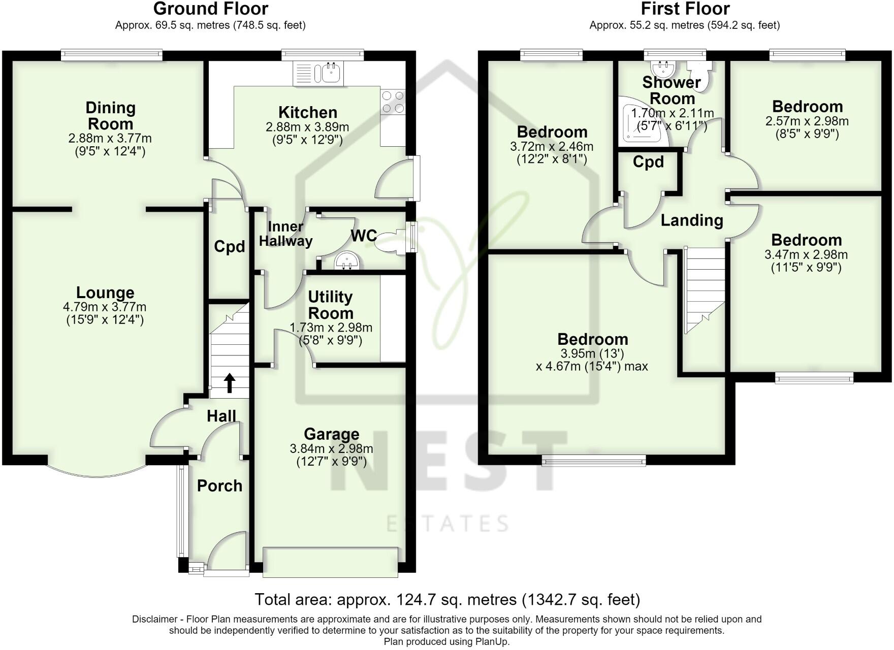 Norden Way, Rochdale floorplan