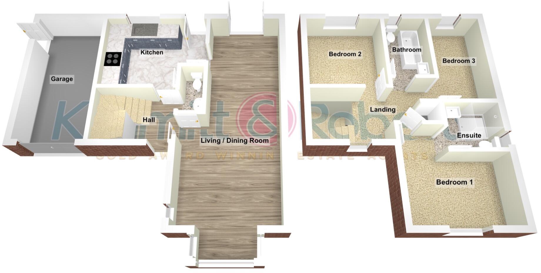 Vincent's Court, Wheatley Hill, Durham, DH6 3AT floorplan
