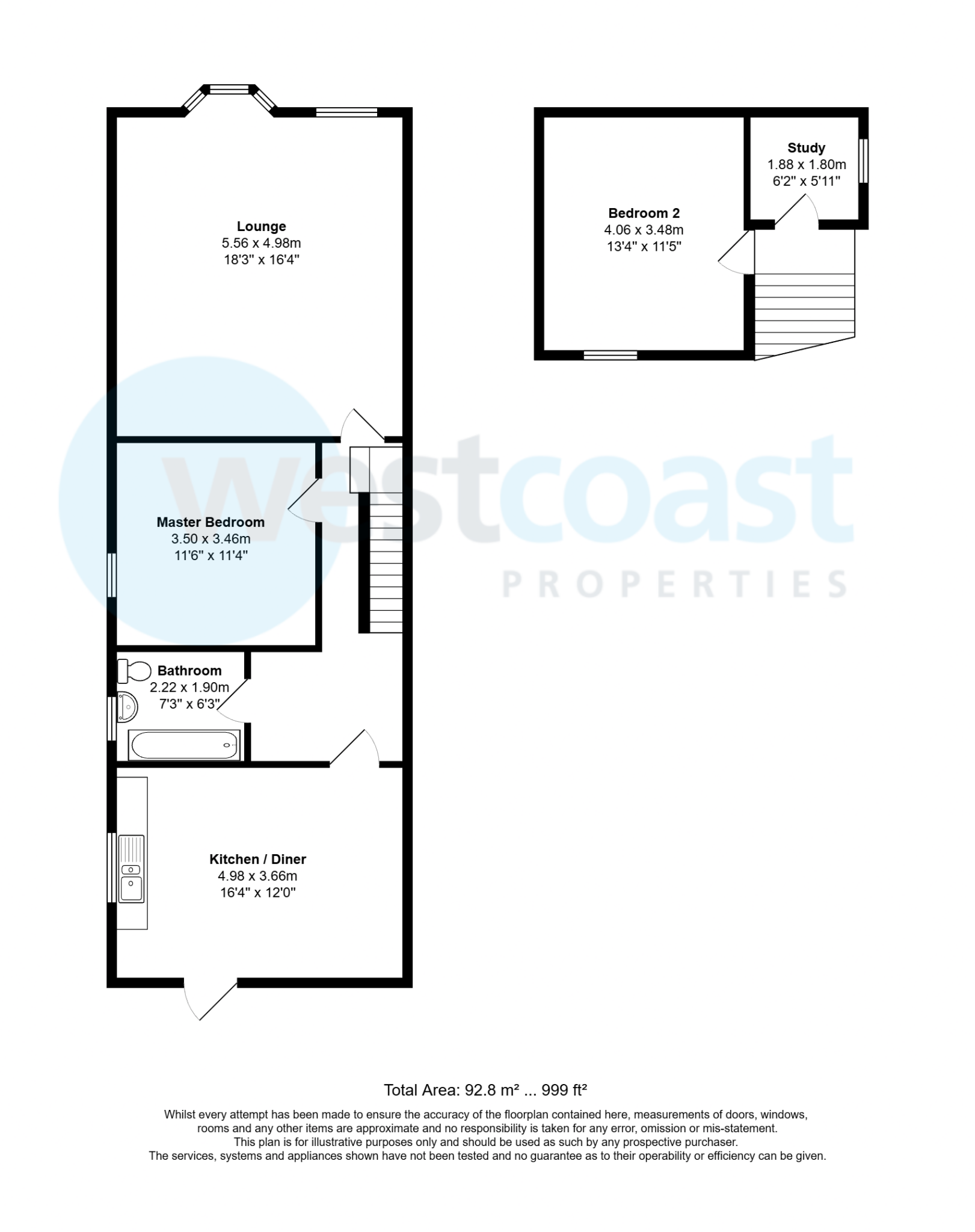 High Street, Worle, Weston - Super - Mare, North Somerset, BS22 floorplan