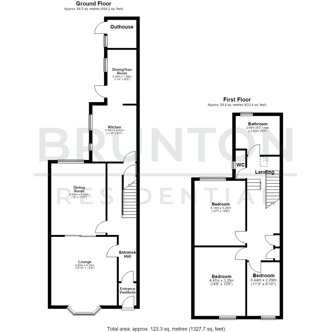 Chillingham Road, Heaton, NE6 floorplan