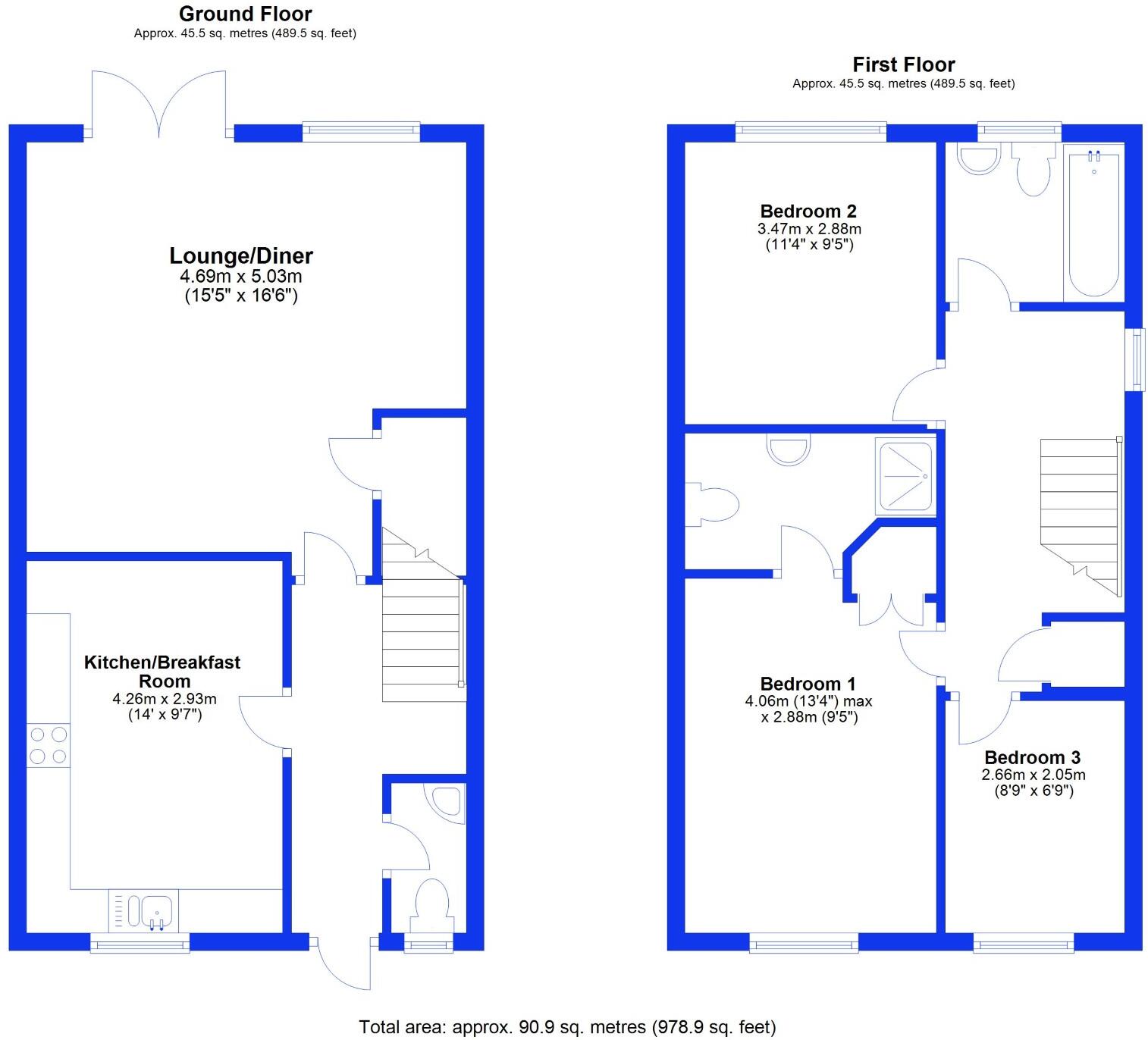 Highfield Drive, Littleport, Ely, Cambridgeshire floorplan
