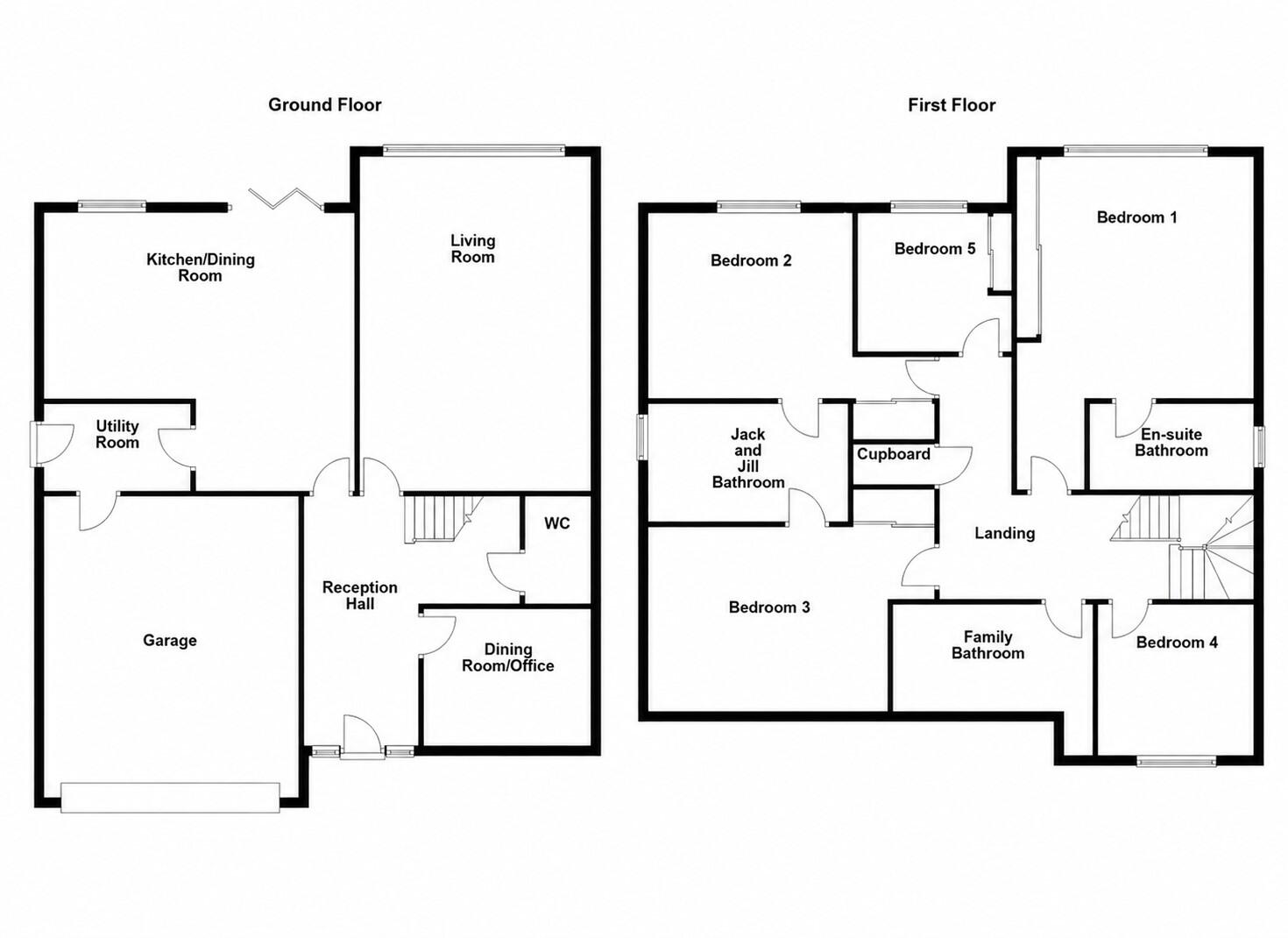 Ryal Crescent, Medburn, NE20 floorplan