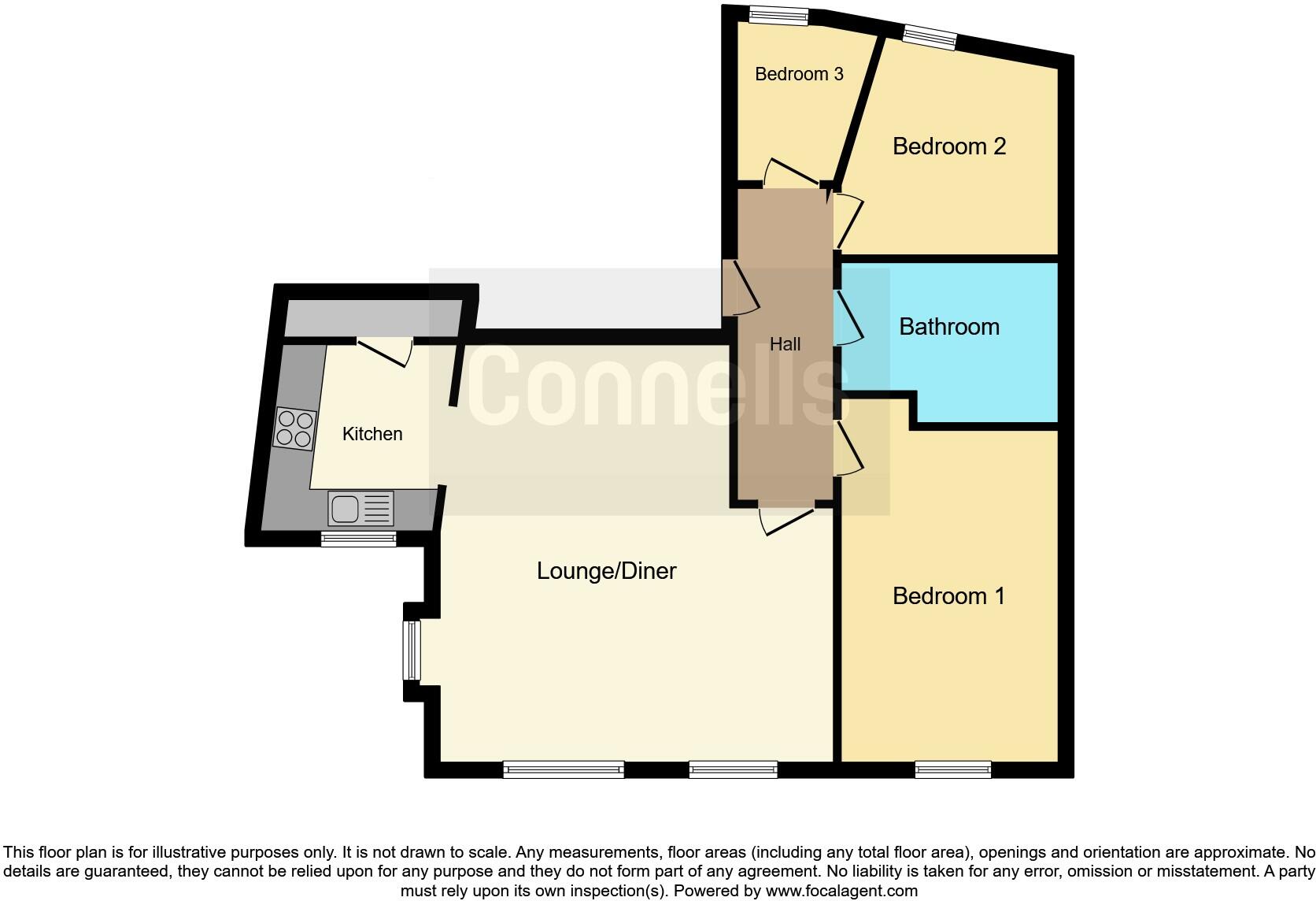 Yersin Court, Swindon floorplan