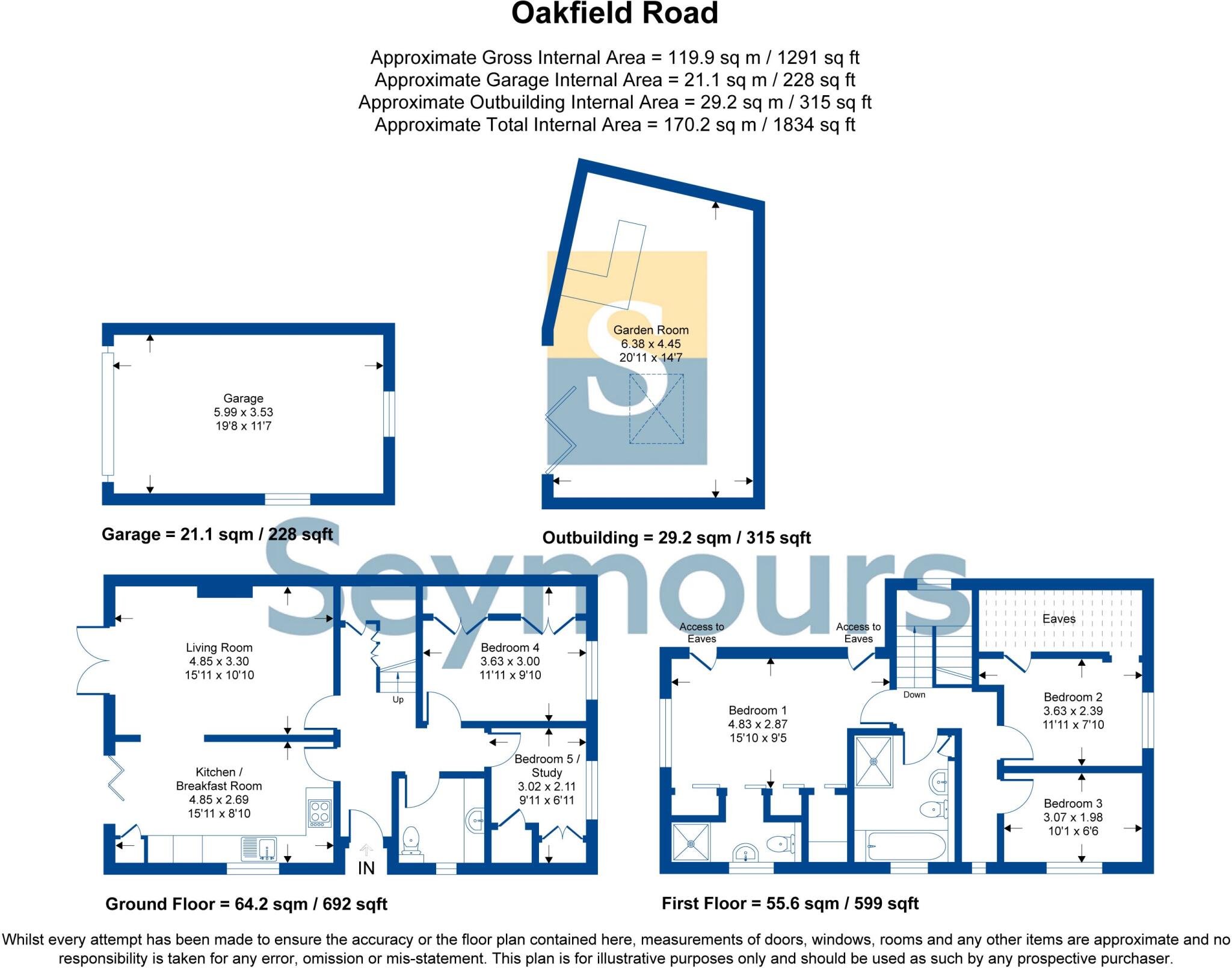 Oakfield Road, Blackwater floorplan
