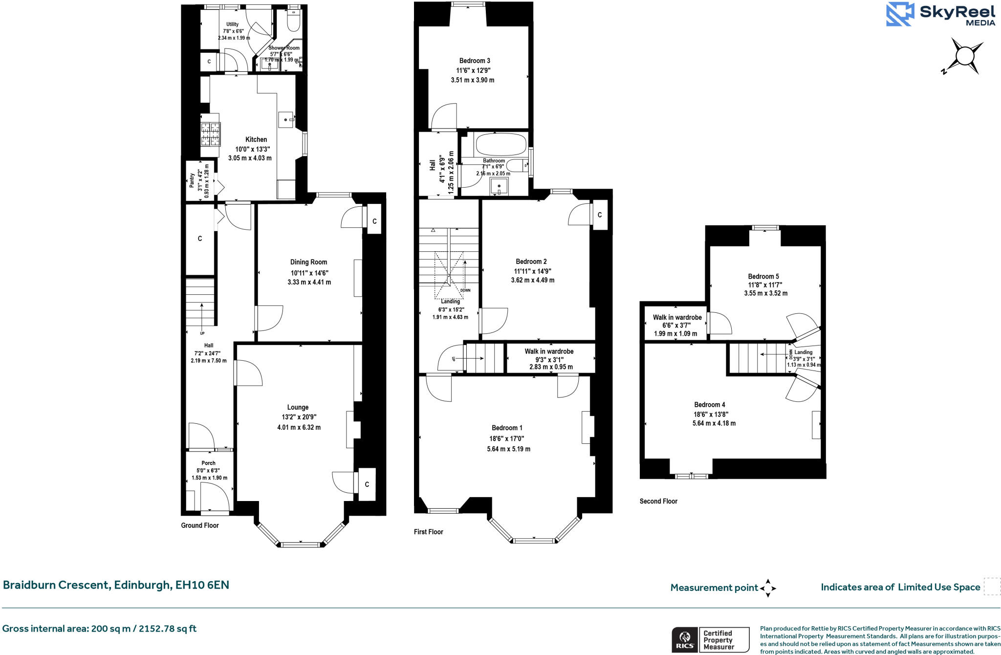 Braidburn Crescent, Edinburgh floorplan
