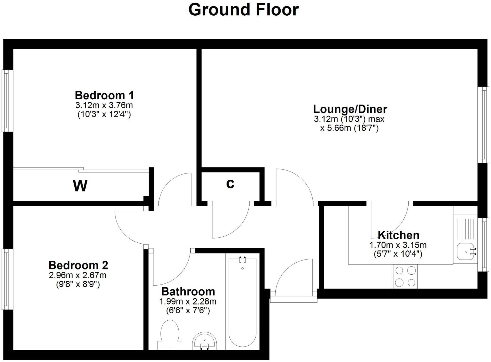 Nursery Lane, Kilmacolm floorplan