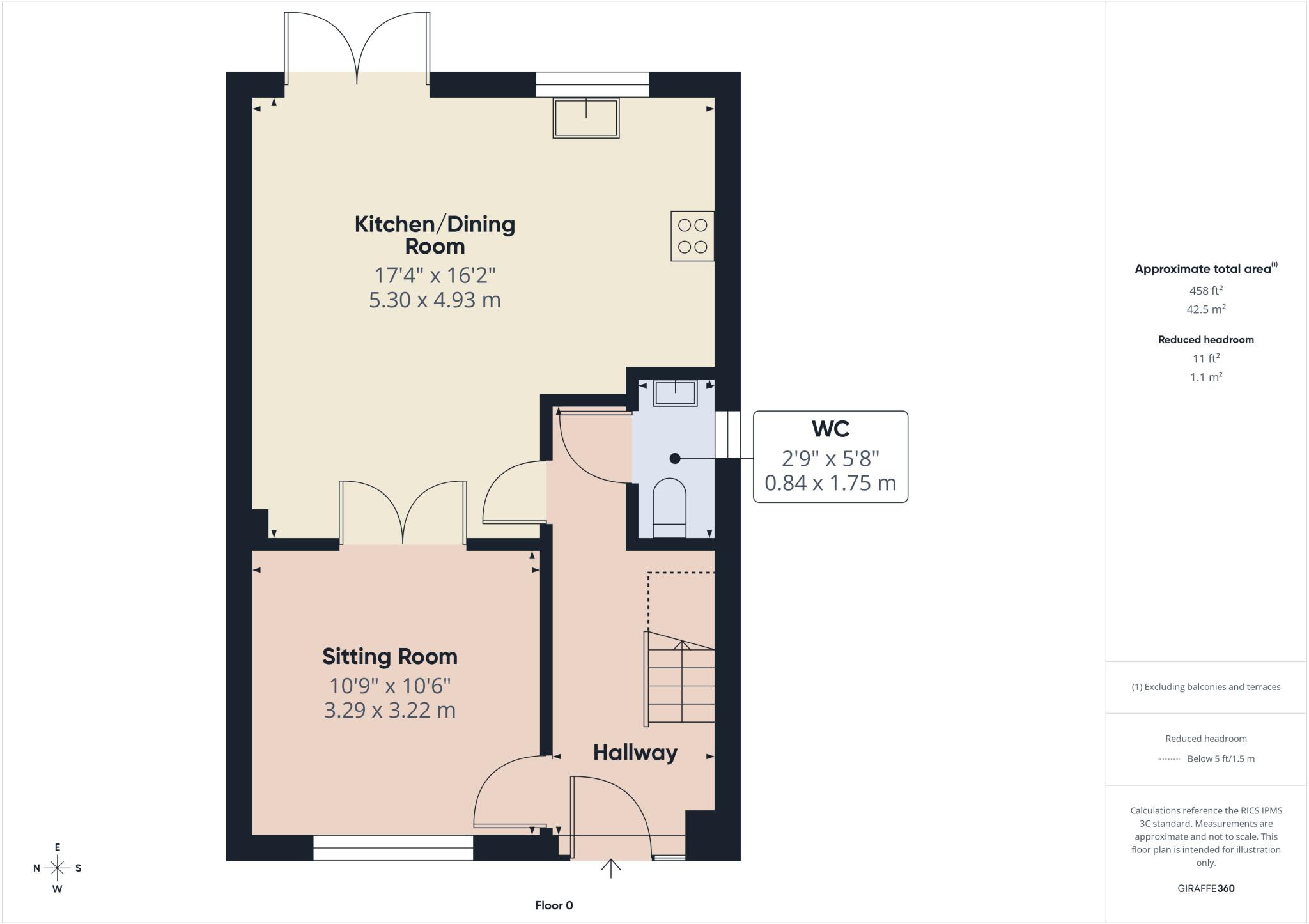 Tennis Court Avenue, Paulton, Bristol, Somerset, BS39 floorplan