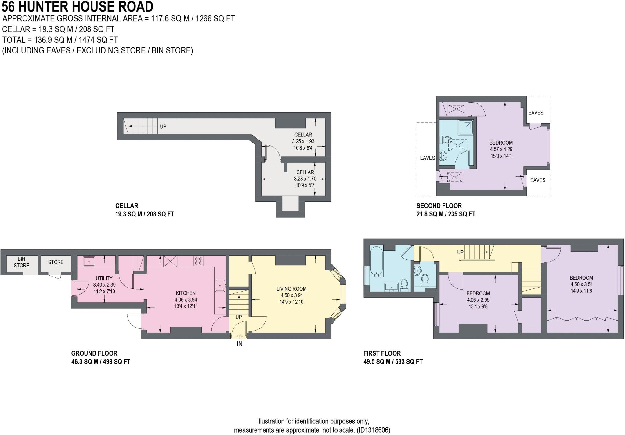 Hunter House Road, Hunters Bar, Sheffield floorplan